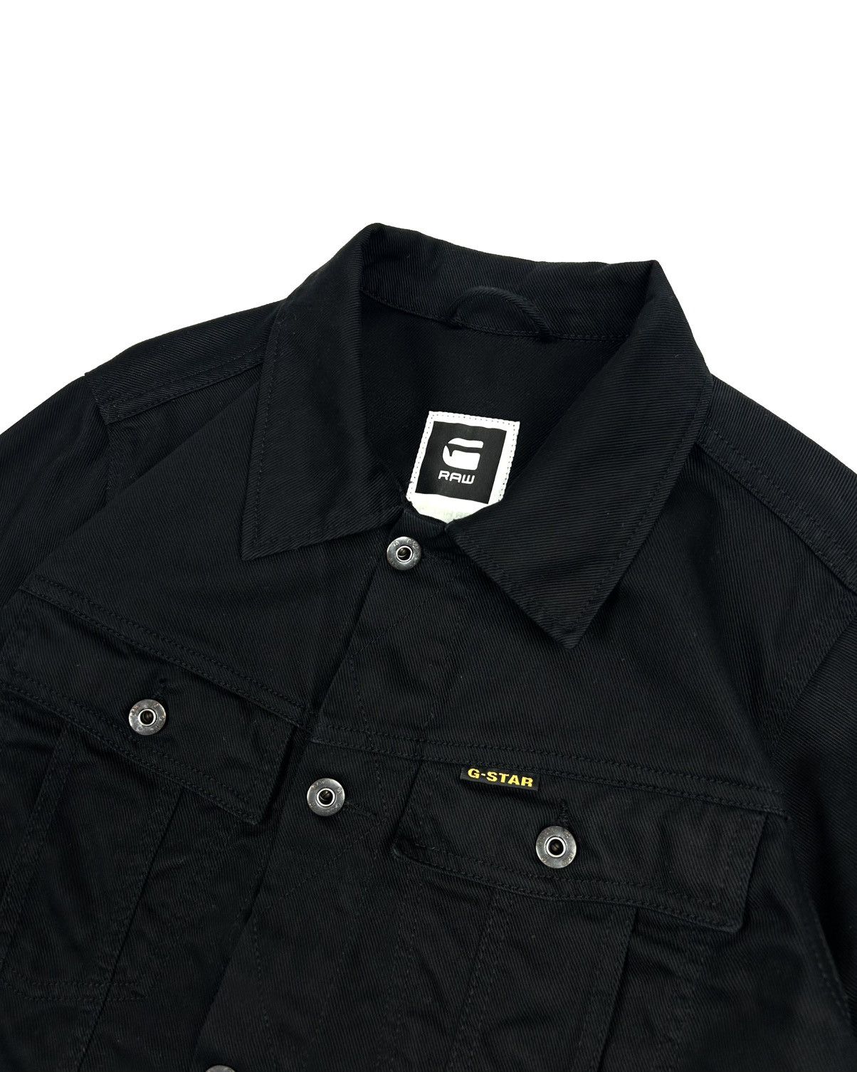 G-Star G-star raw Black Denim Jacket 3301 Slim Tailor Japaneses Y2K Size US XL / EU 56 / 4 - 9 Thumbnail