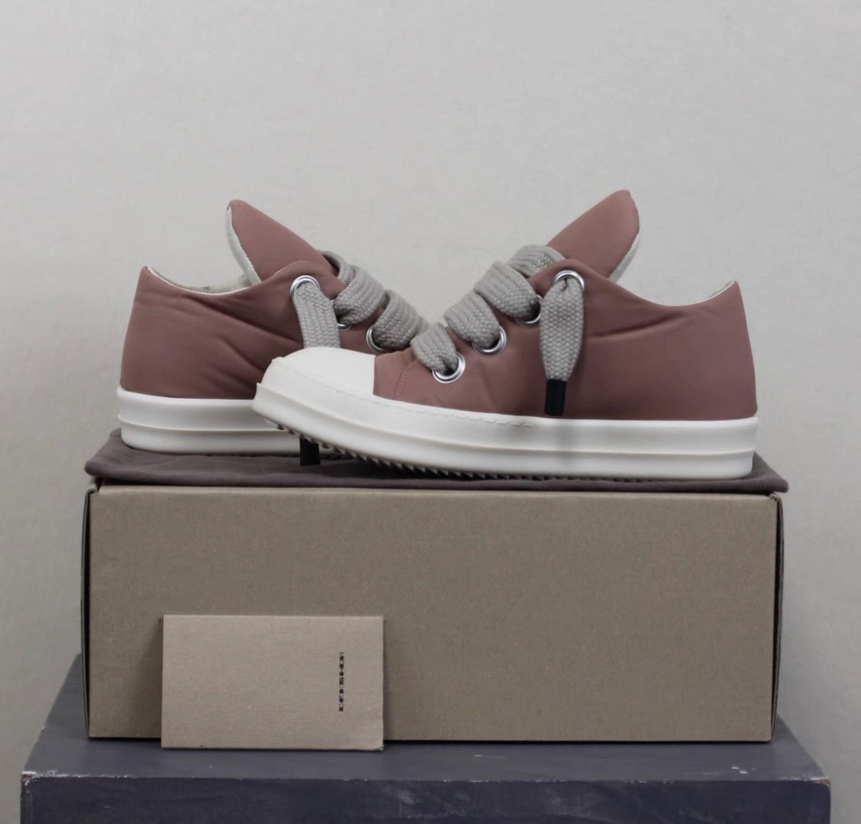 Rick Owens Rick Owens DRKSHDW Thick-Lace Puffer Sneakers Size US 6.5 / EU 39-40 - 5 Thumbnail