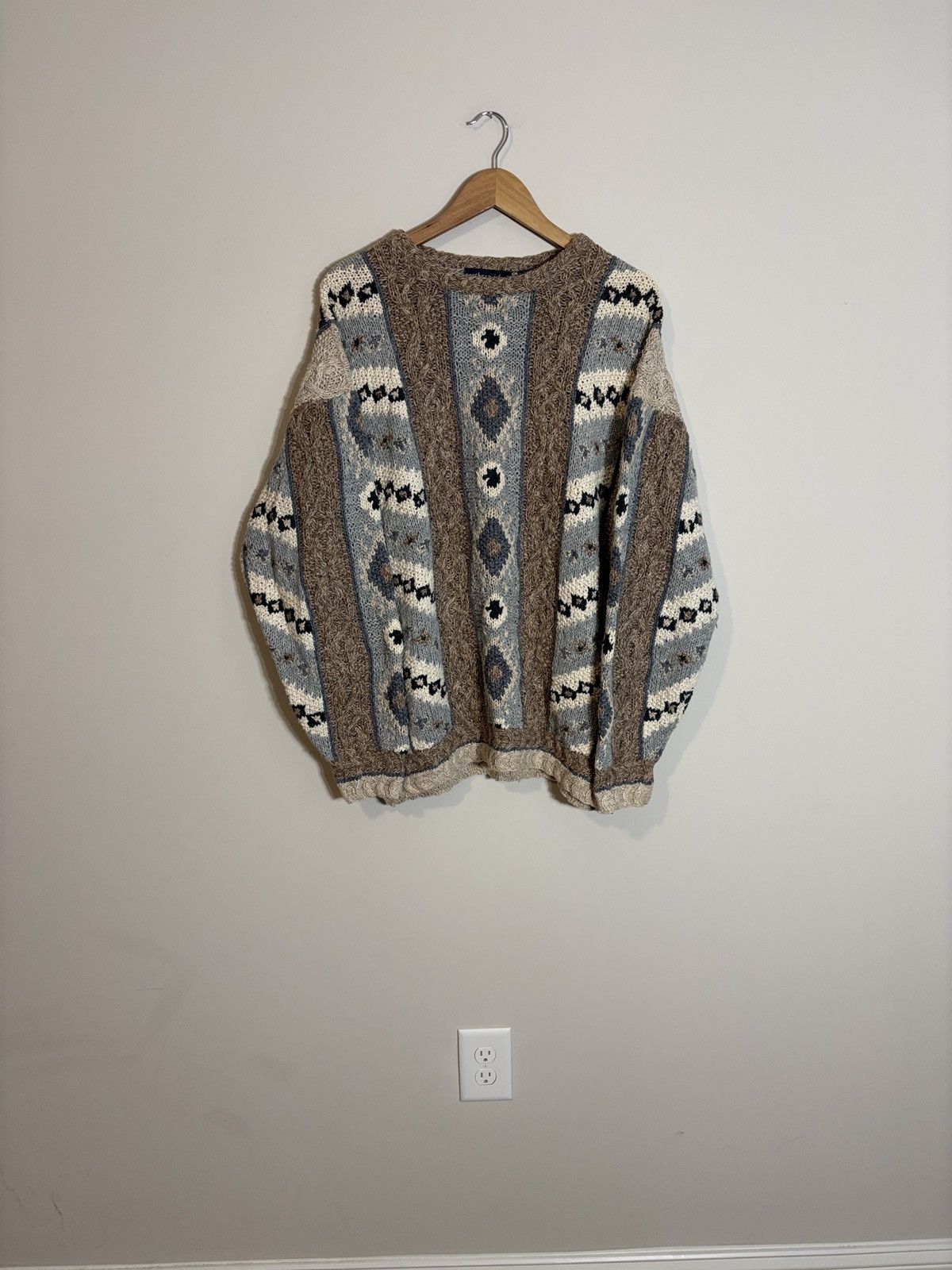 Northern Isles Vintage Northern Isles Hand Knit Sweater XL Size US XL / EU 56 / 4 - 1 Thumbnail