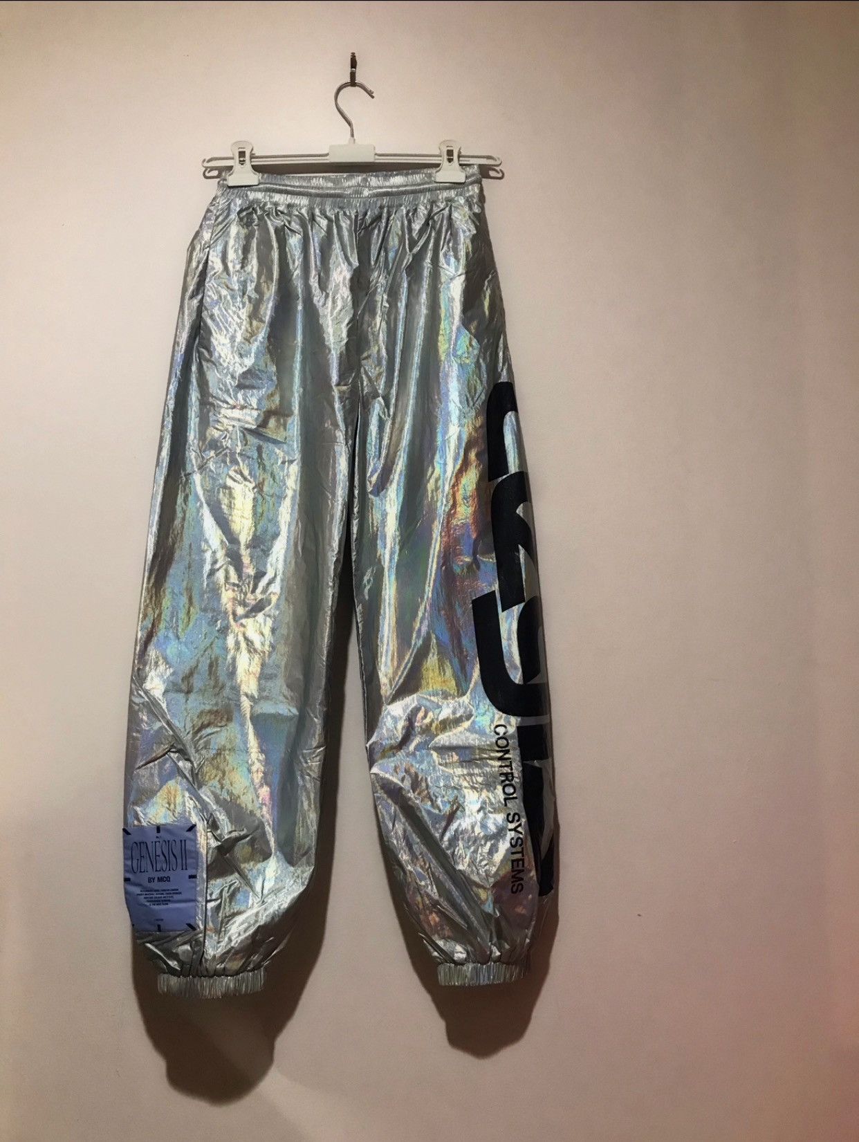 McQ Alexander McQueen GENESIS II FOILED PANTS Size US 29 - 4 Thumbnail