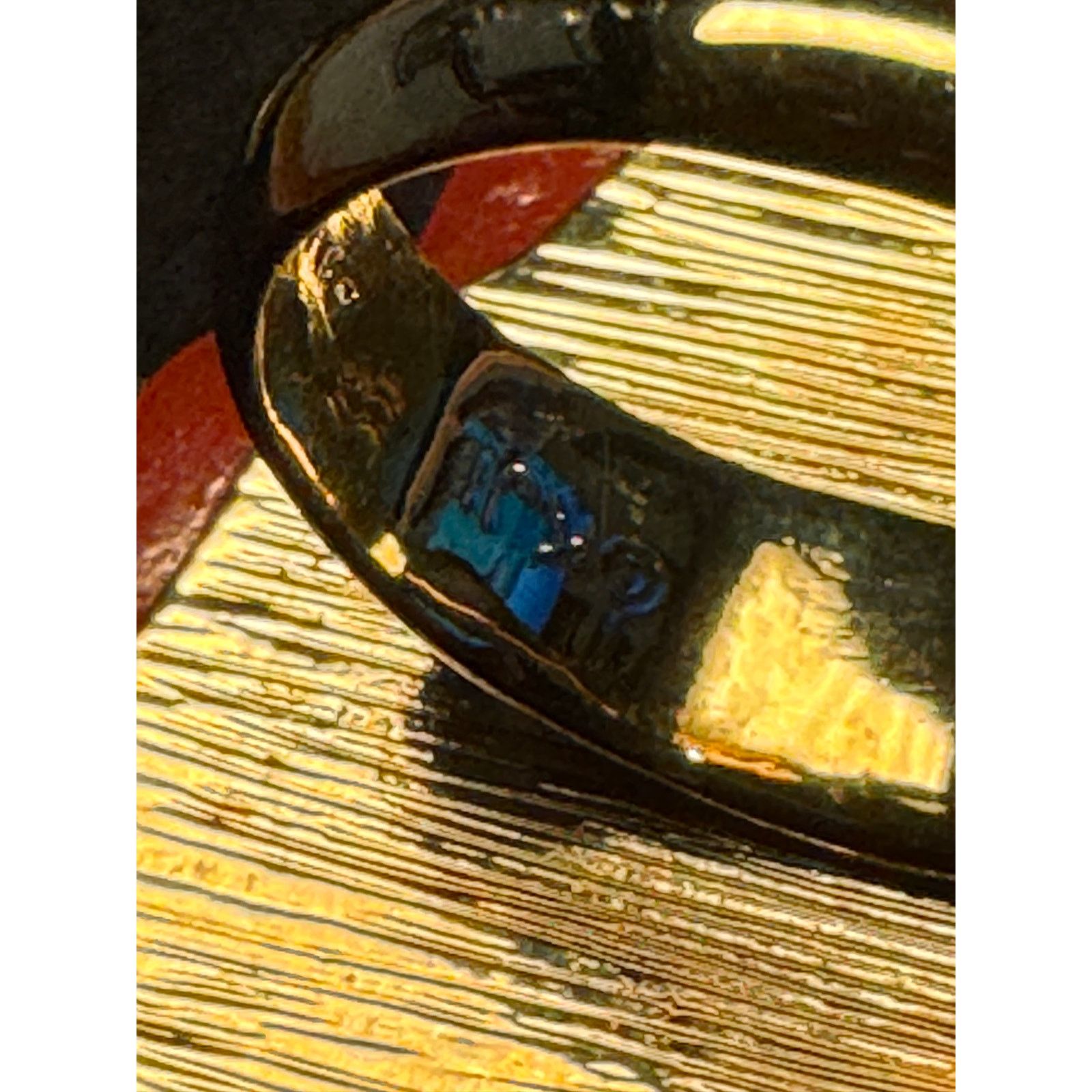 Kenneth Jay Lane Kenneth J Lane Red Rose Ring Size 8 Size ONE SIZE - 4 Thumbnail