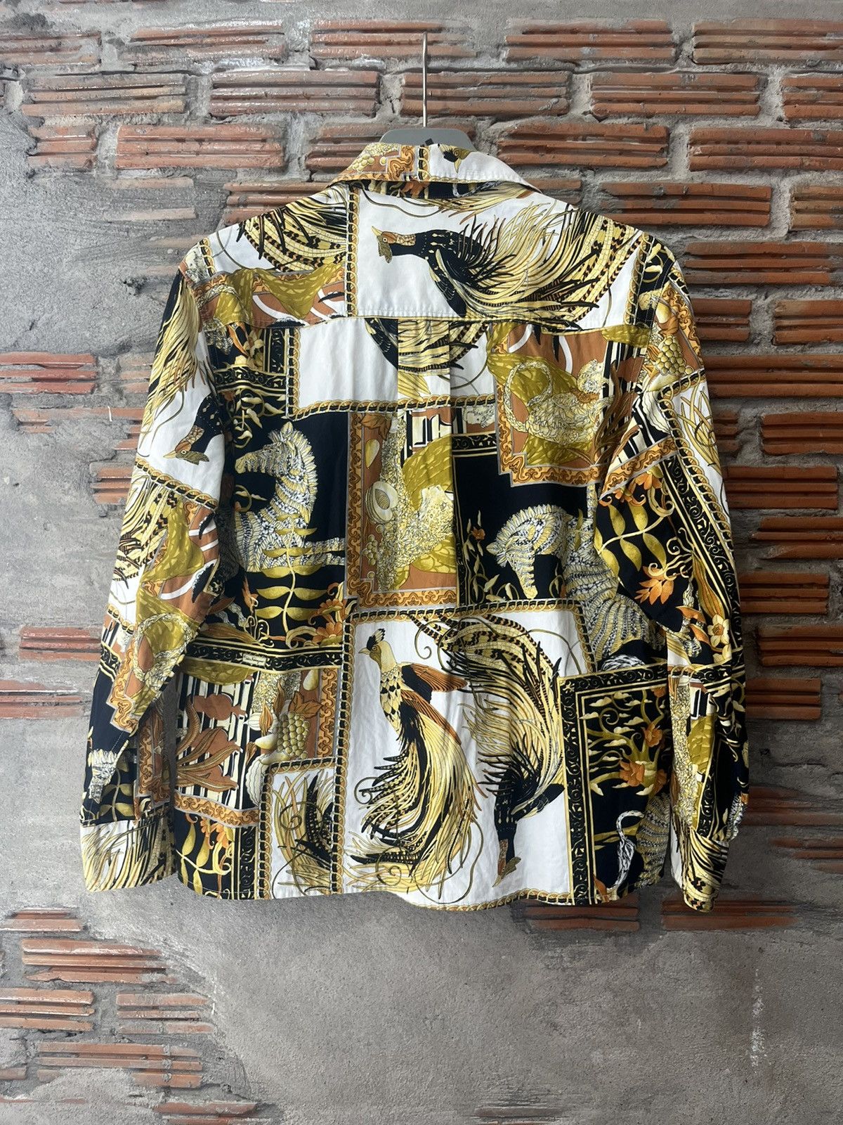 Salvatore Ferragamo Vtg Salvatore Ferragamo 90’s Shirt Italy Brand Luxury Size US S / EU 44-46 / 1 - 3 Thumbnail