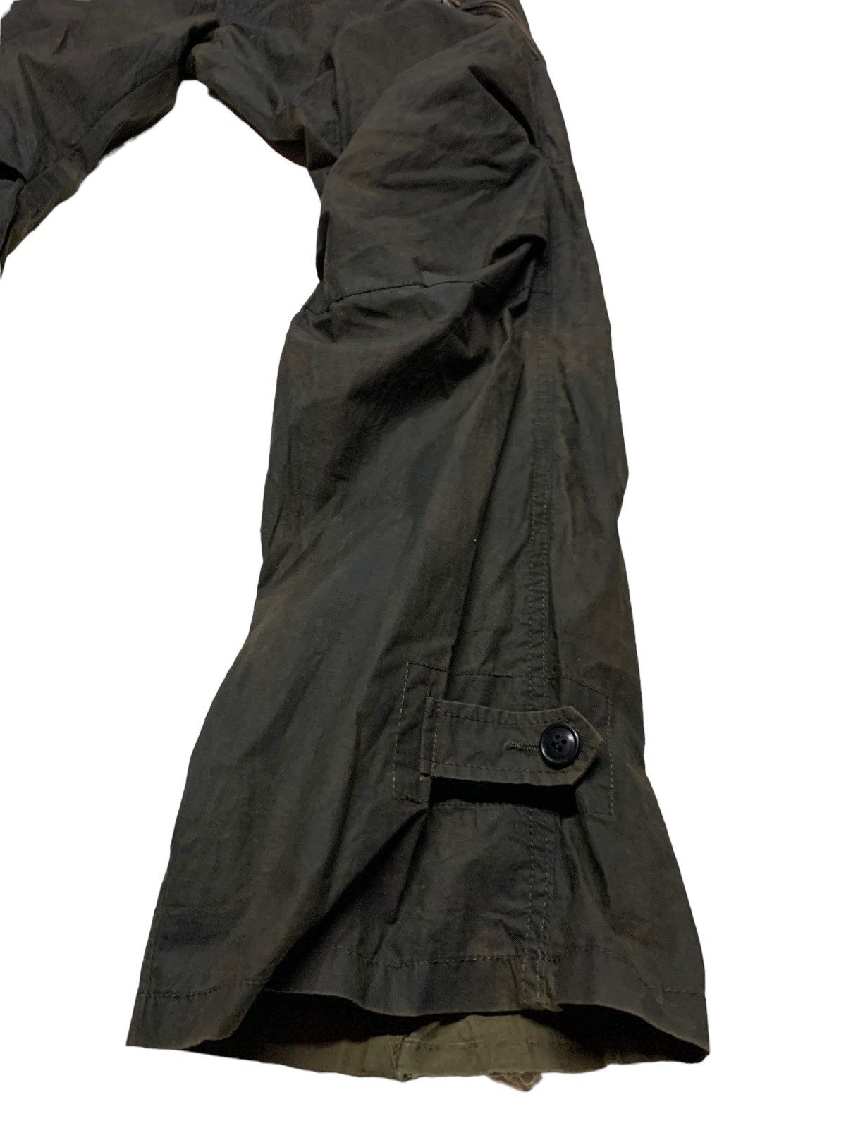 Designer 291285= HOMME multi pocket cargo pants Size US 33 - 13 Thumbnail
