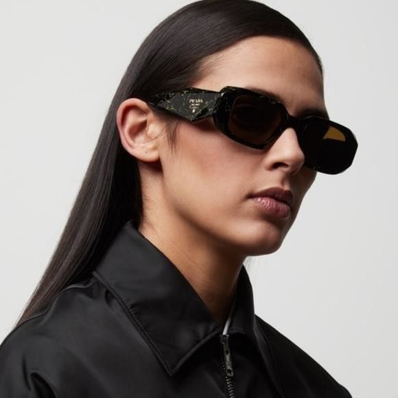 Prada Authentic New Prada PR 17WSF 19D01T Sunglasses Women's