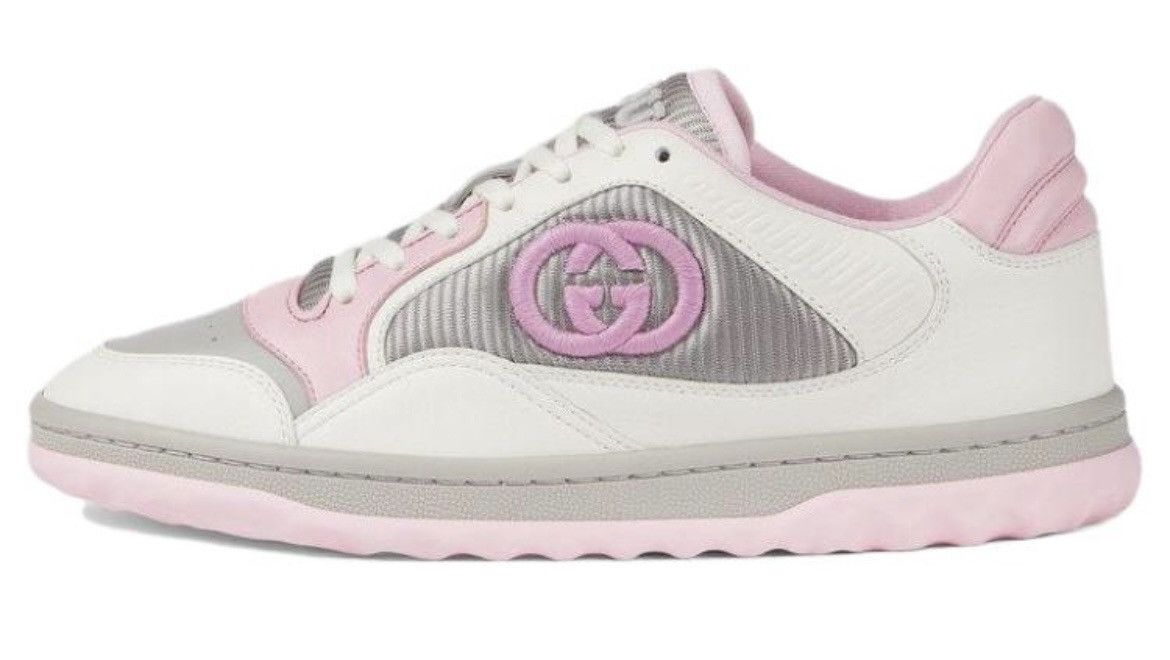 Gucci Gucci MAC80 Pink Grey Off White Sneakers Size US 7 / IT 37 - 1 Thumbnail