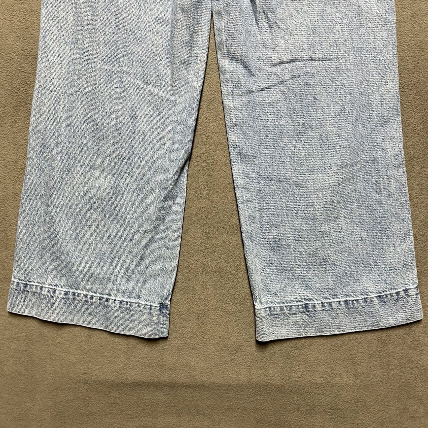 Madewell Madewell Jeans Womens 26 Super Wide Leg High Rise Baggy Festival Boho Loose GUC Jeans Size 26" / US 2 / IT 38 - 6 Thumbnail