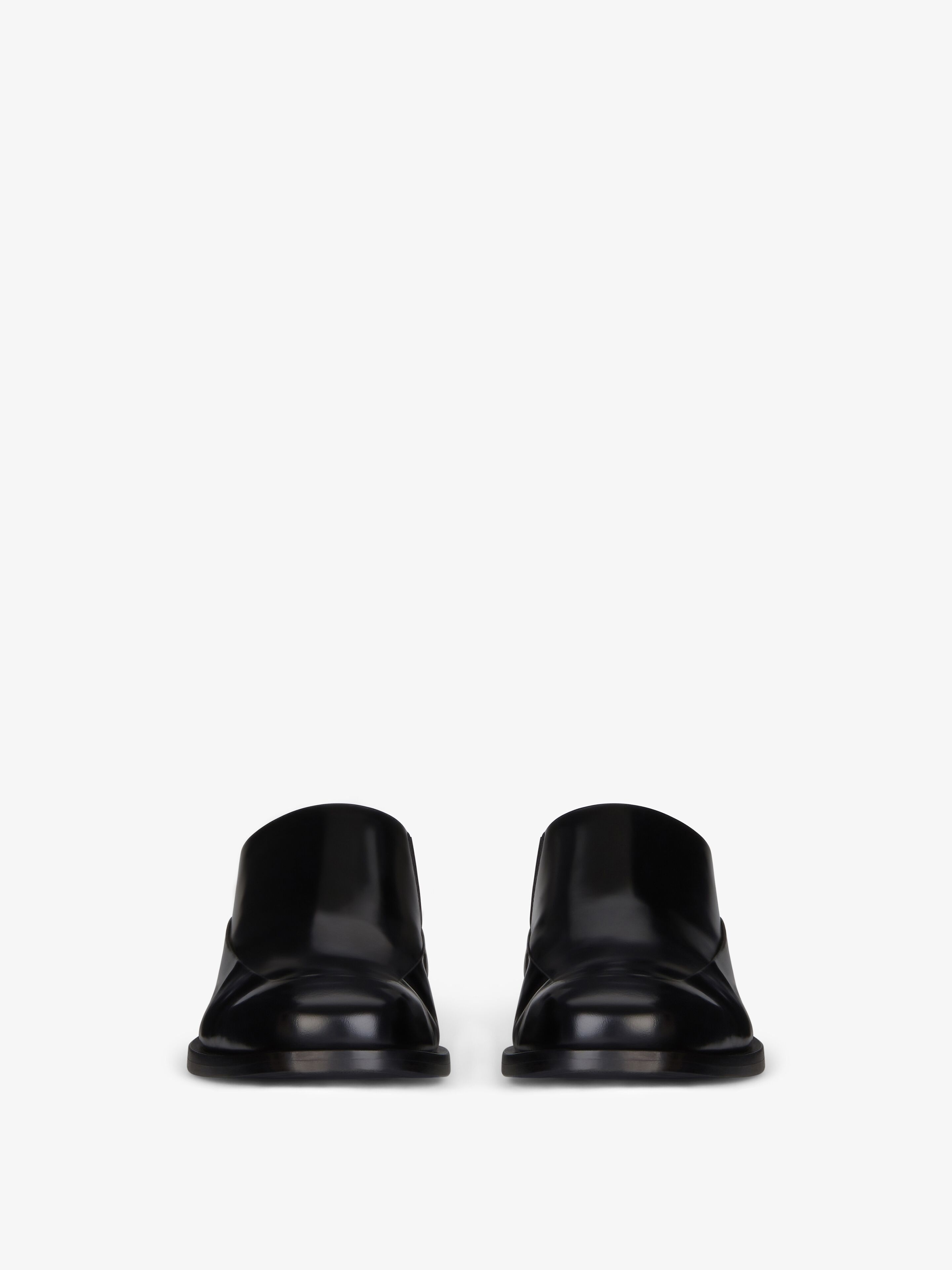 Givenchy o1srvl11e0925 Squared Derbies In Leather in Black Size US 9 / EU 42 - 2 Thumbnail