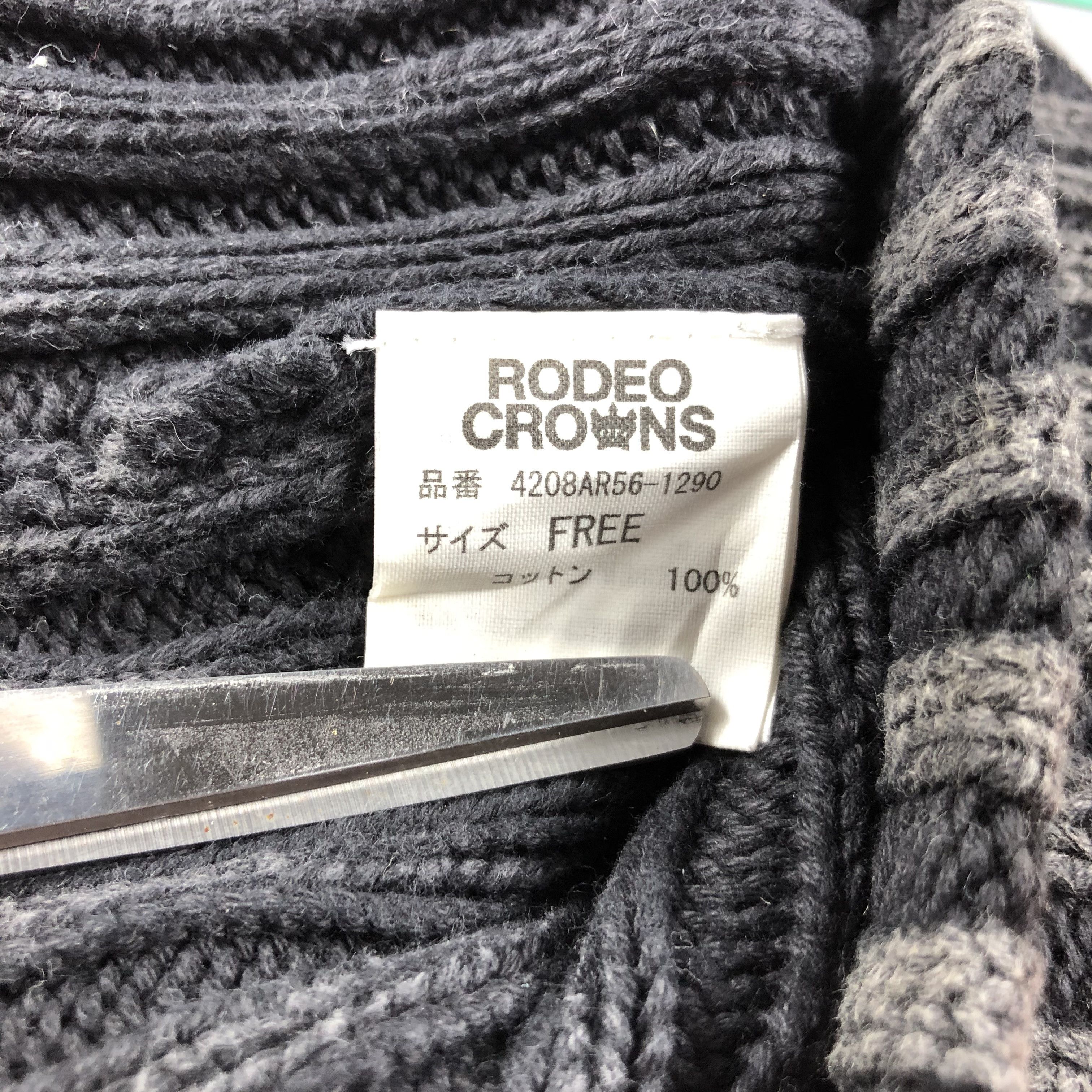 Vintage Rodeo Crowns Pleated Cotton Beanie Snowcap Snow Hat B830 Size ONE SIZE - 5 Thumbnail