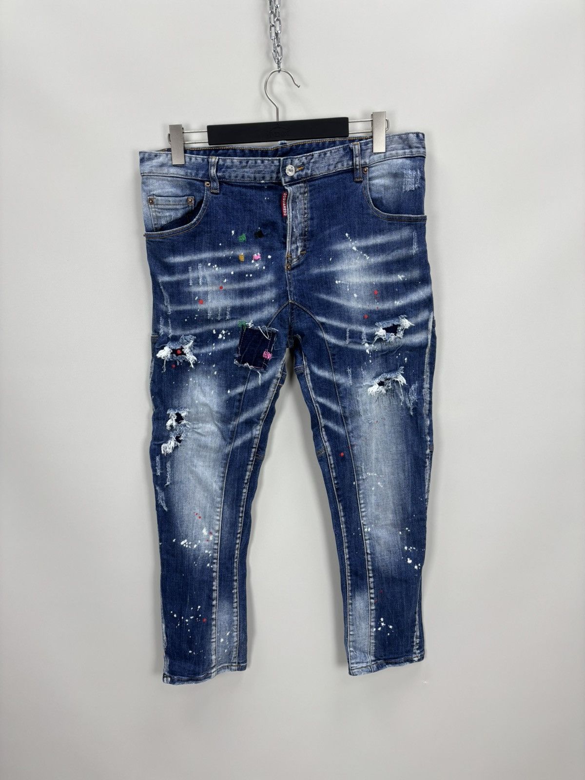 Dsquared2 Mens jeans Dsquared2 Size 54 Color Blue Size US 34 / EU 50 - 1 Thumbnail