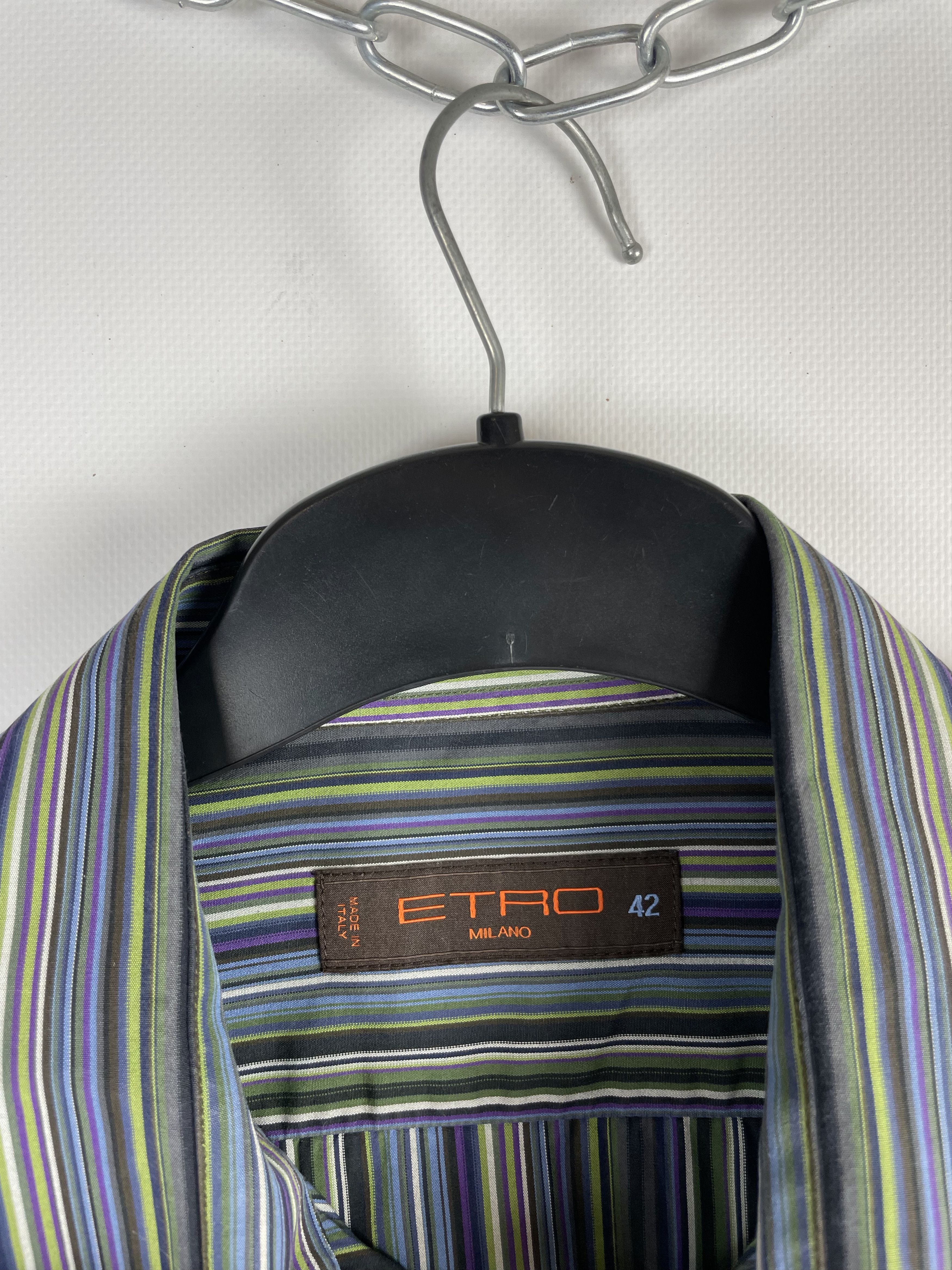 Etro Etro shirt button ups hype luxury Size US M / EU 48-50 / 2 - 5 Thumbnail