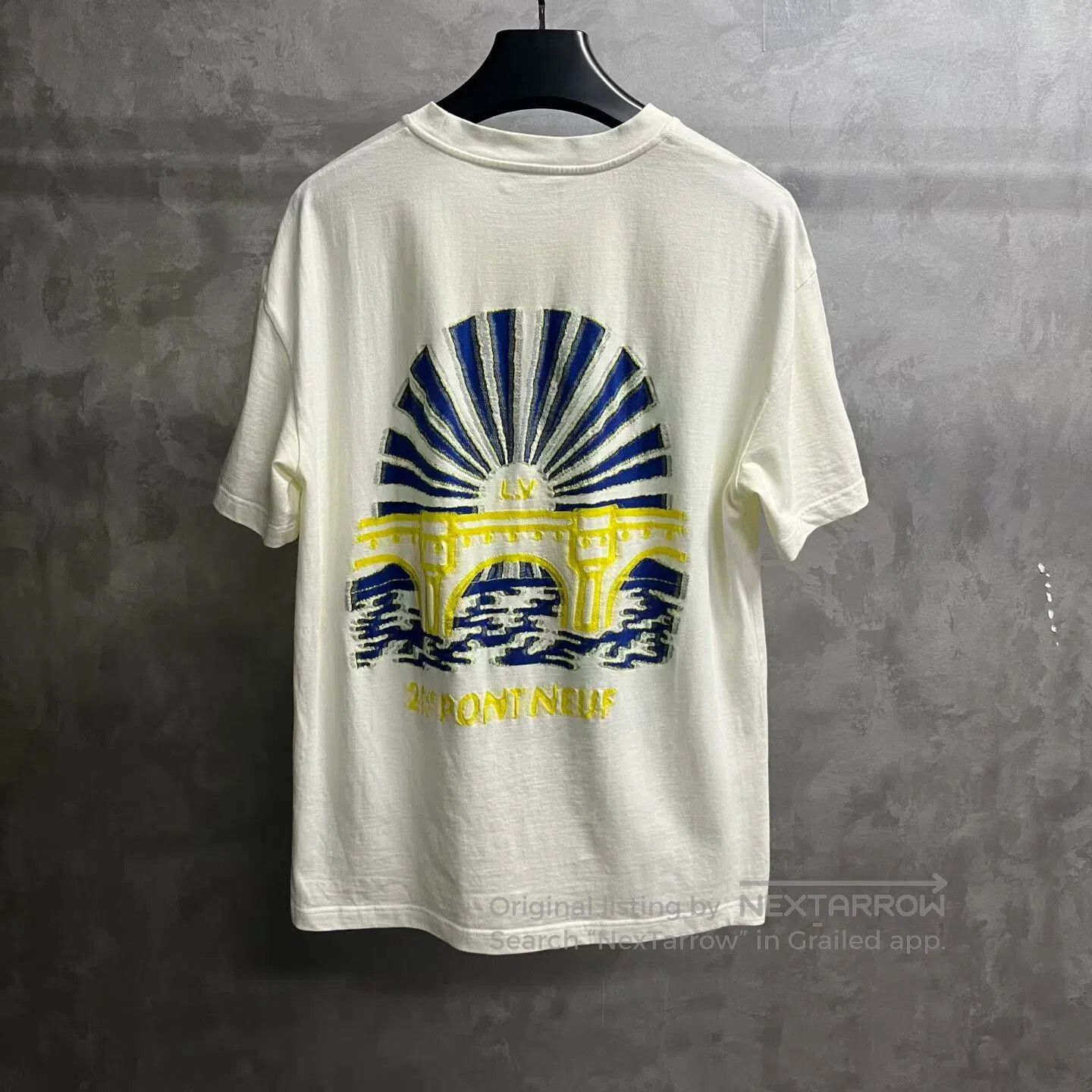 Louis Vuitton Louis Vuitton Letter-print round-neck short-sleeve T-shirt Size US L / EU 52-54 / 3 - 5 Thumbnail