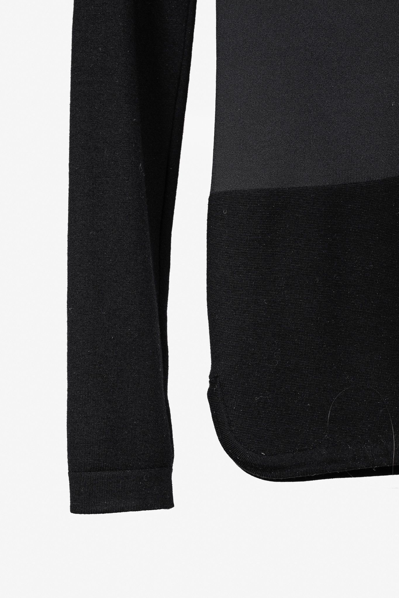 Isabel Marant Isabel Marant Black & Midnight Colorblock Wool-Blend Sweater Size XS / US 0-2 / IT 36-38 - 6 Thumbnail