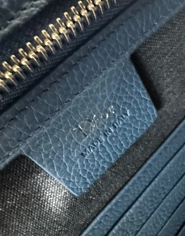 Dior Authentic Dior Homme Clutch Document Blue Size ONE SIZE - 10 Thumbnail
