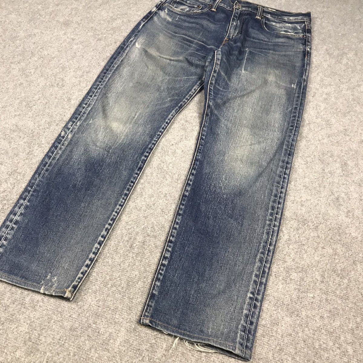 Japanese Brand × Levi's Vintage Clothing LEVIS 502 JAPAN BLUE FADED DENIM PANTS Size US 30 / EU 46 - 3 Thumbnail