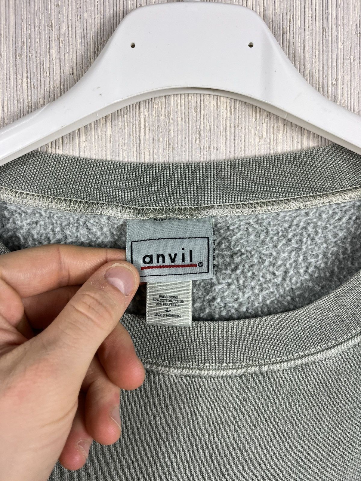 Anvil × Vintage Vintage Anvil washed 90s sweatshirt Seattle Washington logo Size US L / EU 52-54 / 3 - 9 Thumbnail