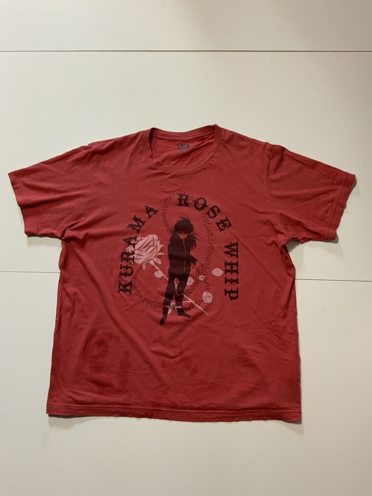 Uniqlo Uniqlo UT X YuYu Hakusho Kurama Rose Whip Shonen Jump TShirt Size US L / EU 52-54 / 3 - 2 Thumbnail