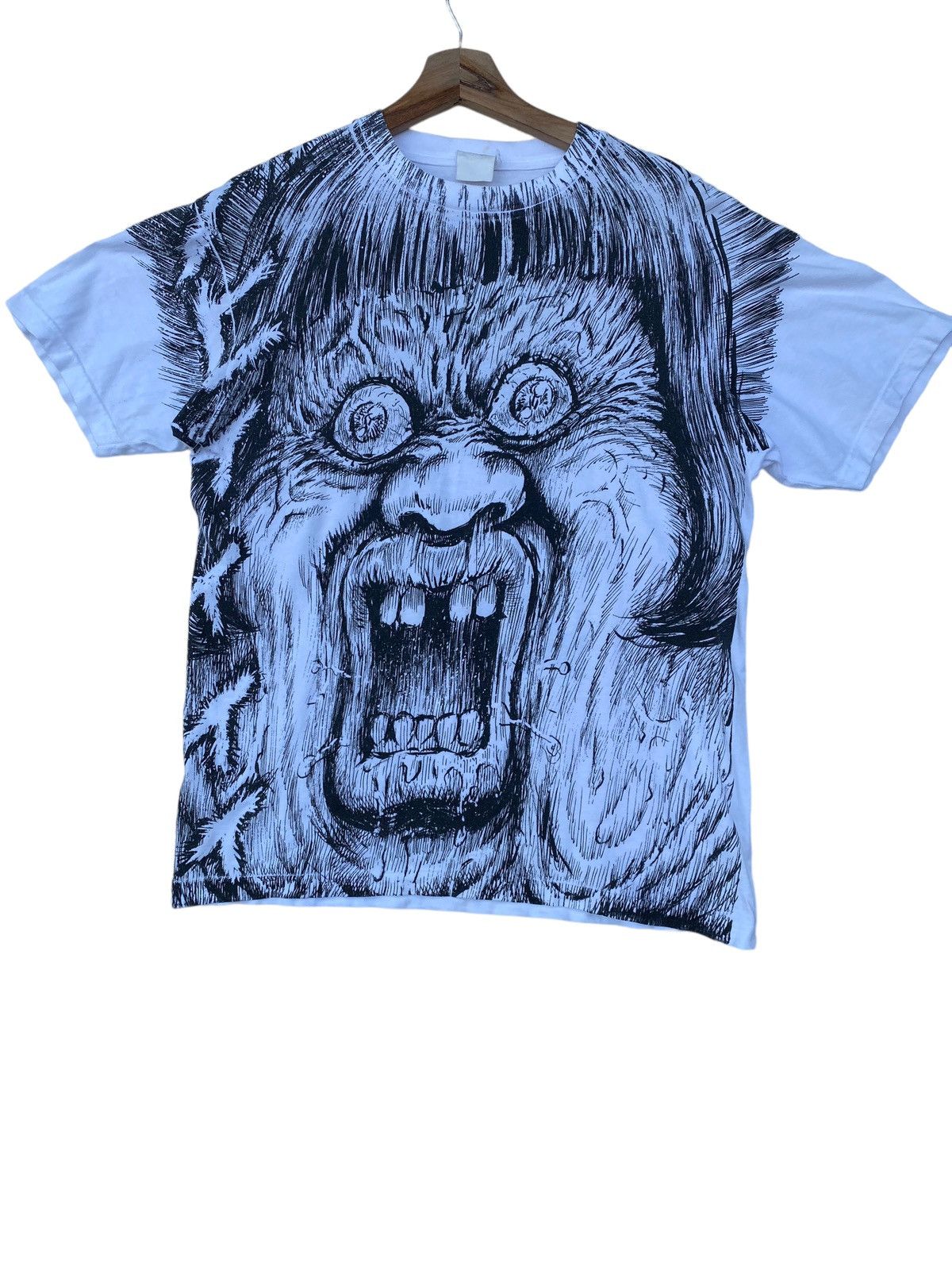 Japanese Brand × Vintage VINTAGE NICE GRAPHIC AOP T SHIRT Size US M / EU 48-50 / 2 - 1 Thumbnail