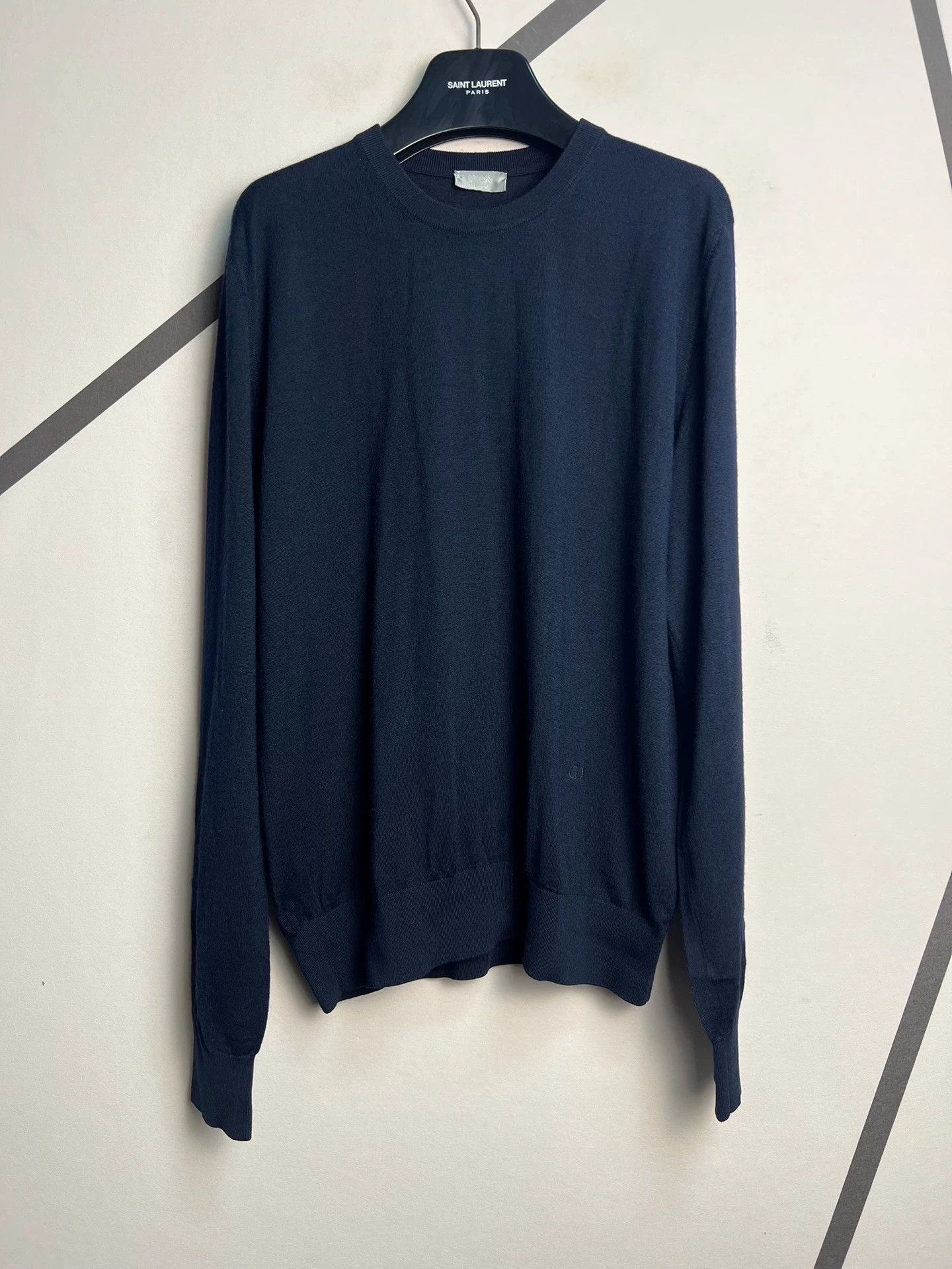 Dior Authentic Dior homme black wool sweater Size M / US 6-8 / IT 42-44 - 1 Thumbnail