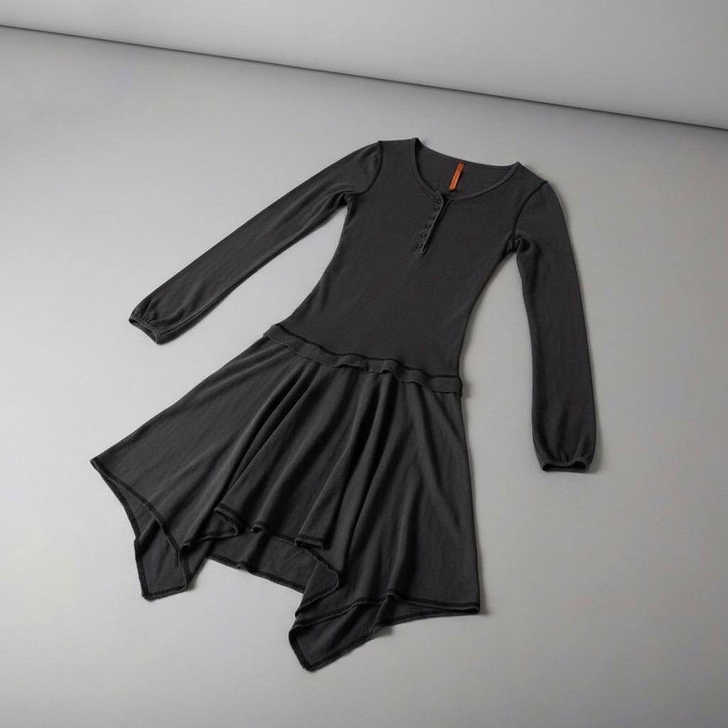 Other The Cop Copine Neutral Asymmetrical Dress Size ONE SIZE - 3 Thumbnail