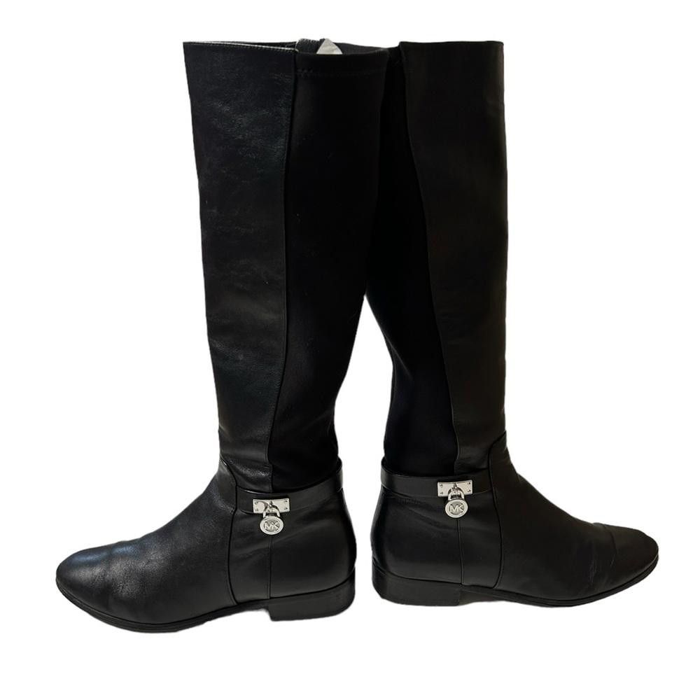 Michael Kors Michael Kors l Hamilton Leather Riding Boots 8 Size US 8 / IT 38 - 4 Thumbnail