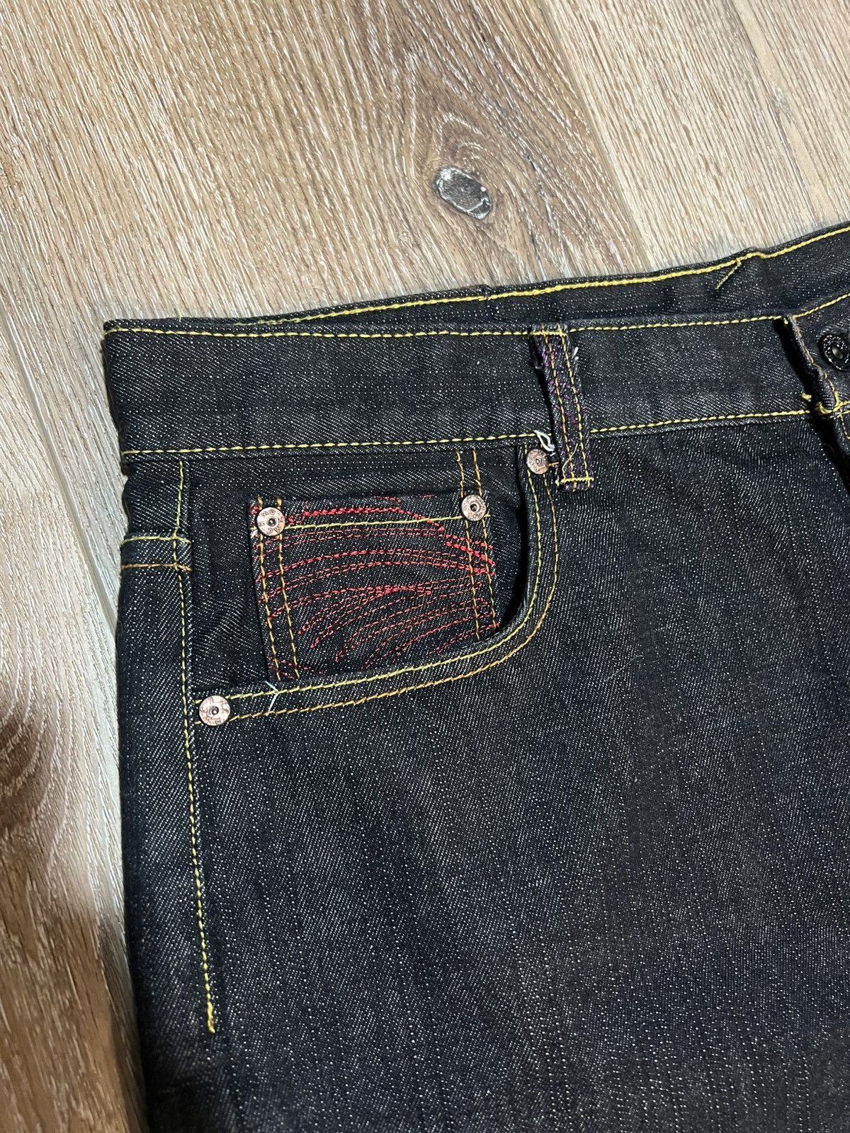 RMC Jeans Y2K EMBROIDERED BAGGY JEANS Size US 38 / EU 54 - 5 Thumbnail