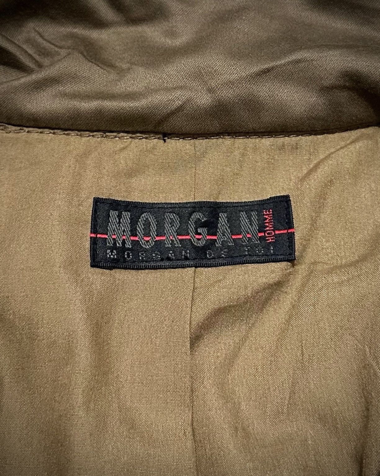 Japanese Brand Morgan Homme Military Jacket Lgb Ifsixwasnine Vkei Style Size US M / EU 48-50 / 2 - 7 Thumbnail