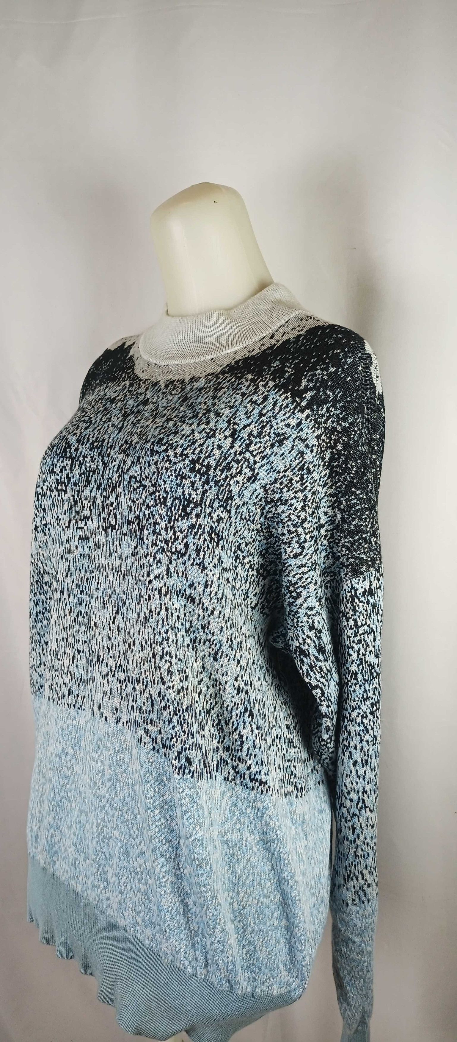 Designer × Kenzo KENZO PARIS Mix Color UNISEX Knit Sweater Jumper Neck Size L / US 10 / IT 46 - 19 Thumbnail