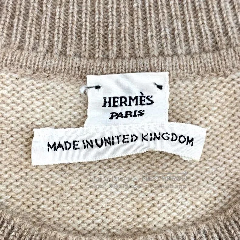 Hermes Hermes Colorblock Cashmere Crewneck Sweater. Size US S / EU 44-46 / 1 - 6 Thumbnail