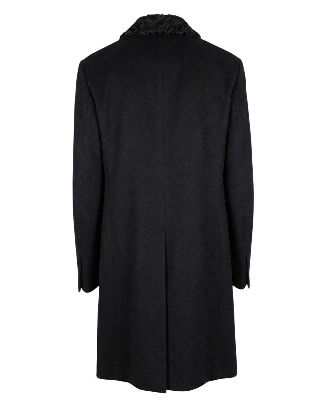 Dsquared2 KARAKUL FUR COLLAR WOOL COAT Size US M / EU 48-50 / 2 - 2 Thumbnail
