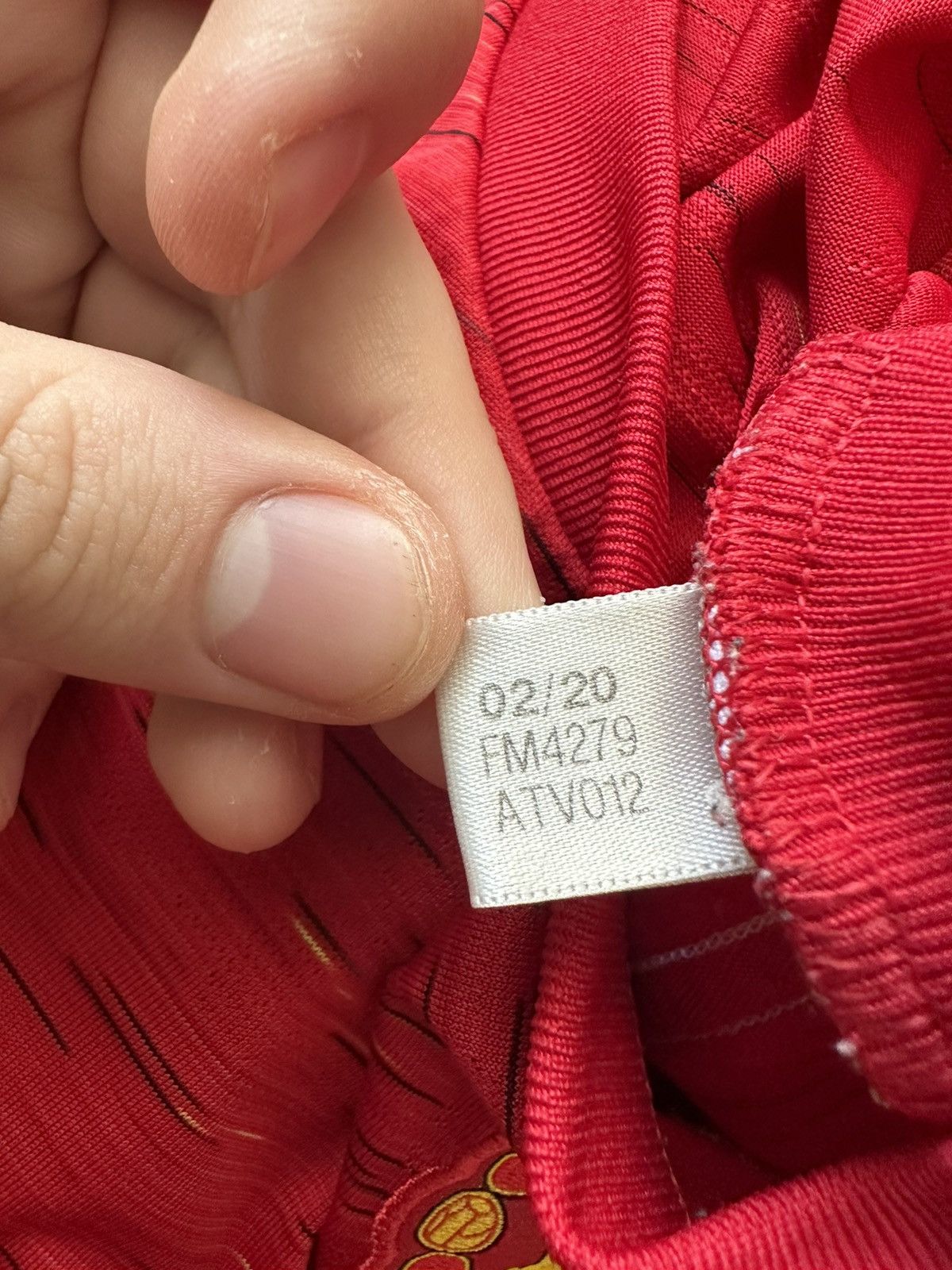 Adidas Adidas Manchester United 2020-2021 Home Jersey vintage bloke Size US S / EU 44-46 / 1 - 7 Thumbnail