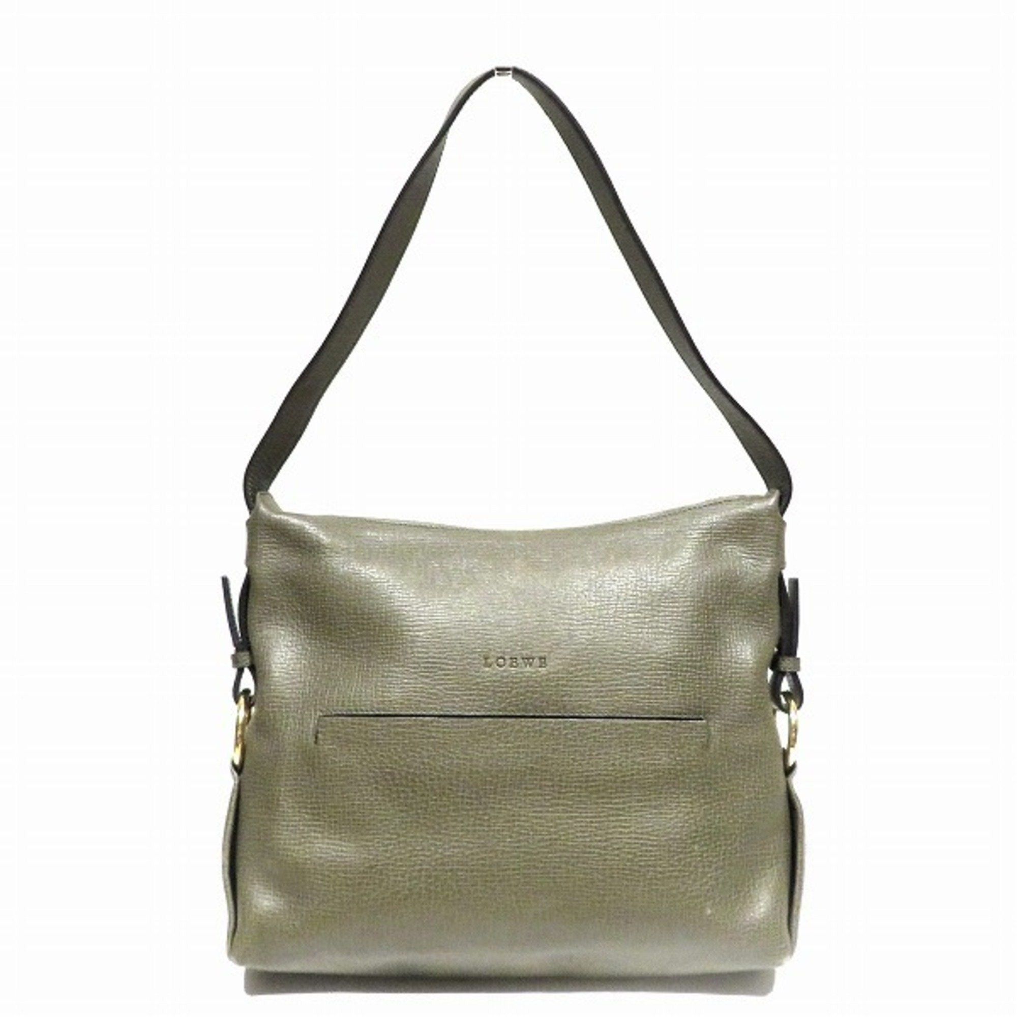 image of Loewe Anagram One Shoulder Bag Women's in Green