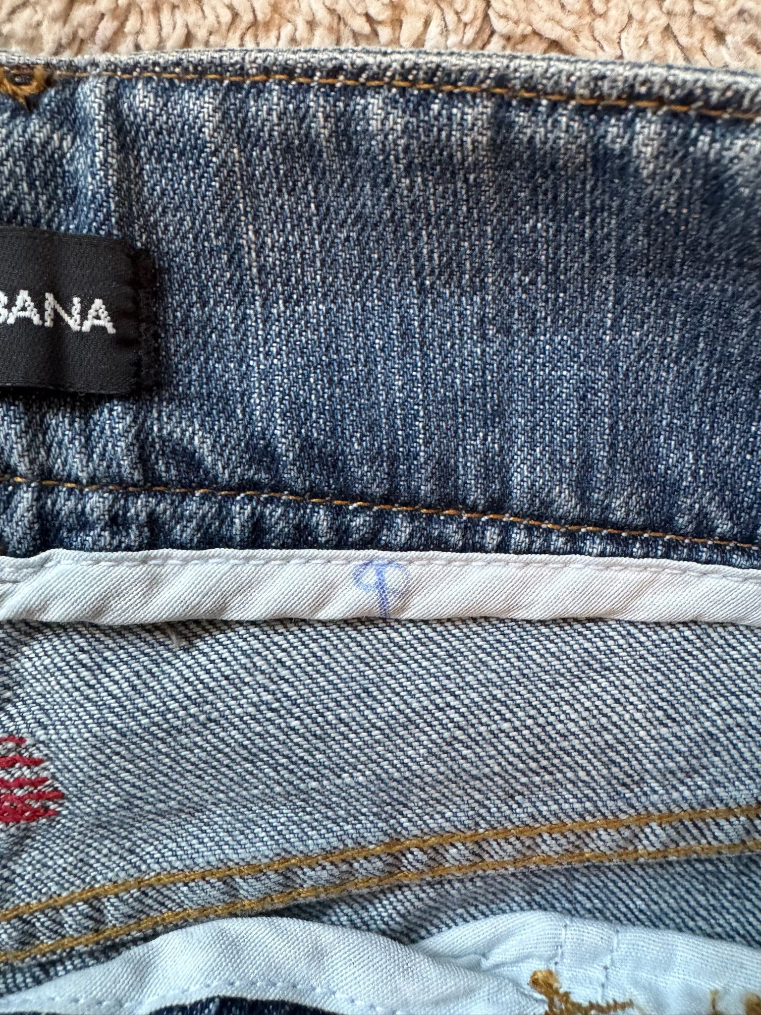 Dolce & Gabbana Dolce & Gabbana Denim Jeans Dead Stock Size 27" / US 4 / IT 40 - 6 Thumbnail