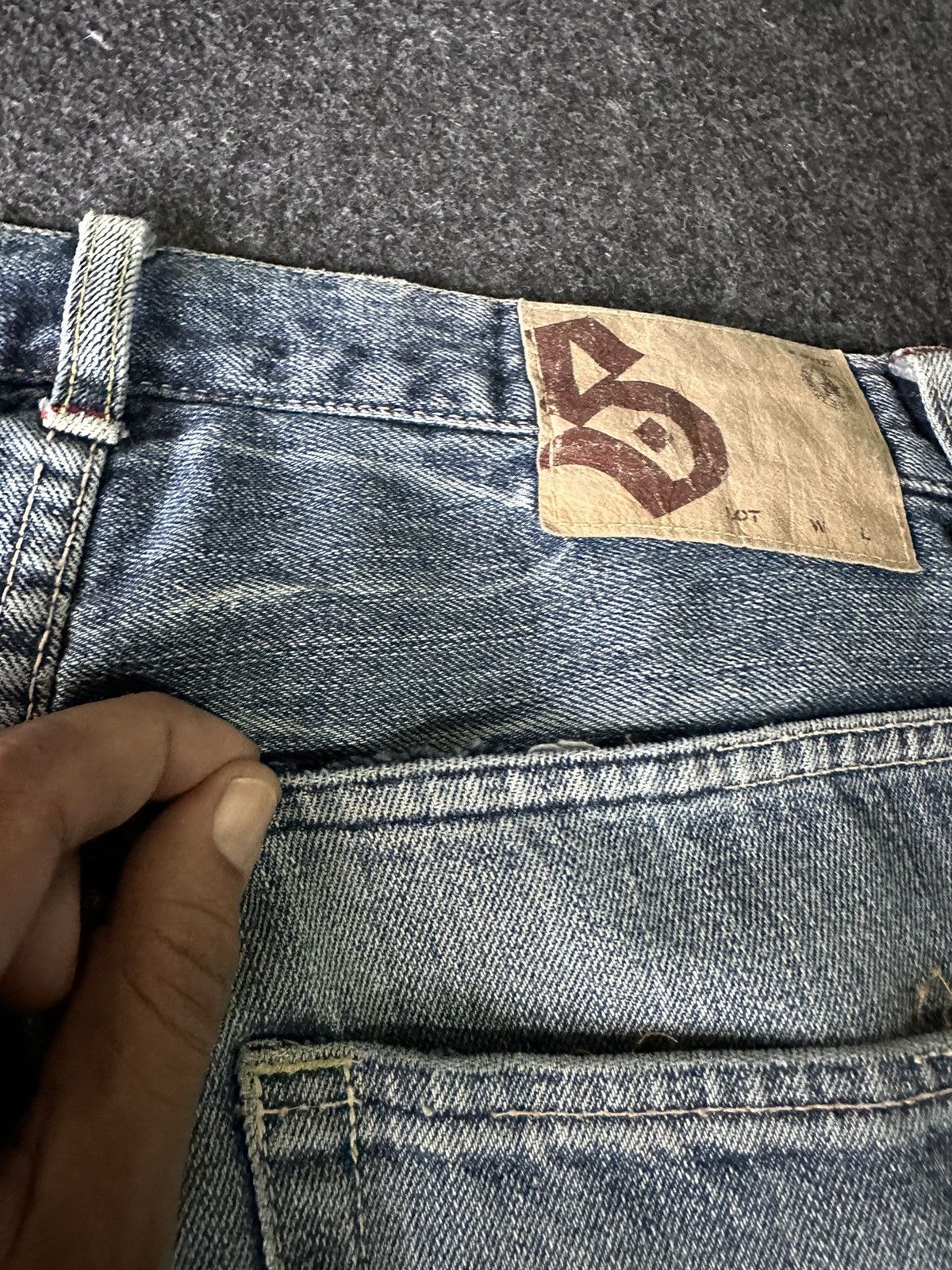 JNCO Baggy Scanner Fundamental Japan Denim 34x30 D226 Size US 34 / EU 50 - 10 Thumbnail