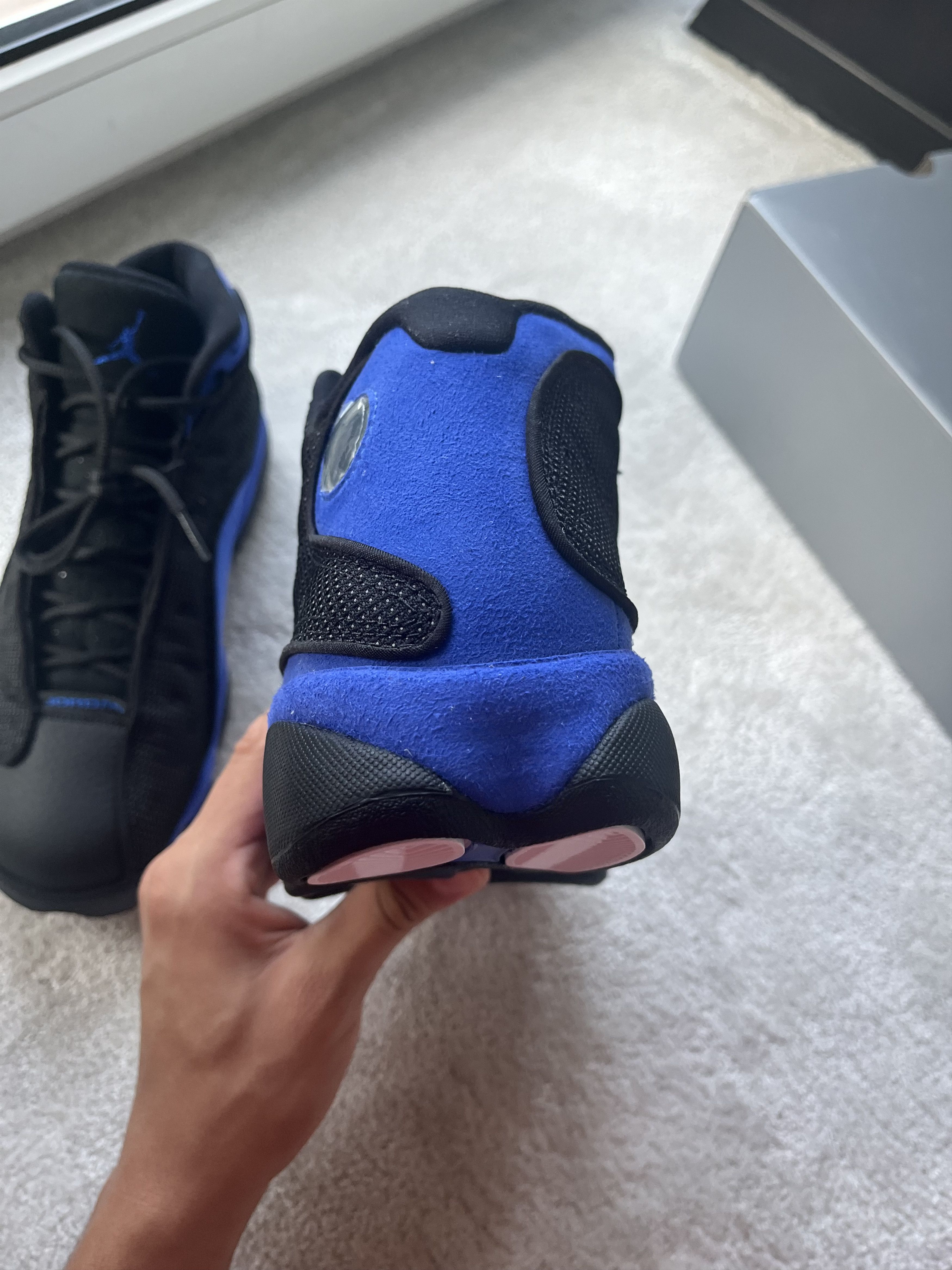 Nike Nike Air Jordan 13 Hyper Royal (Black) Size US 9 / EU 42 - 13 Thumbnail