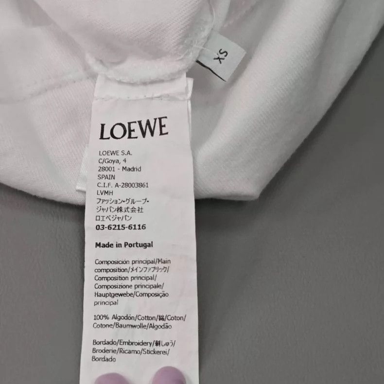 loewe White soap bubble pattern short sleeve 2506-Nextarrow