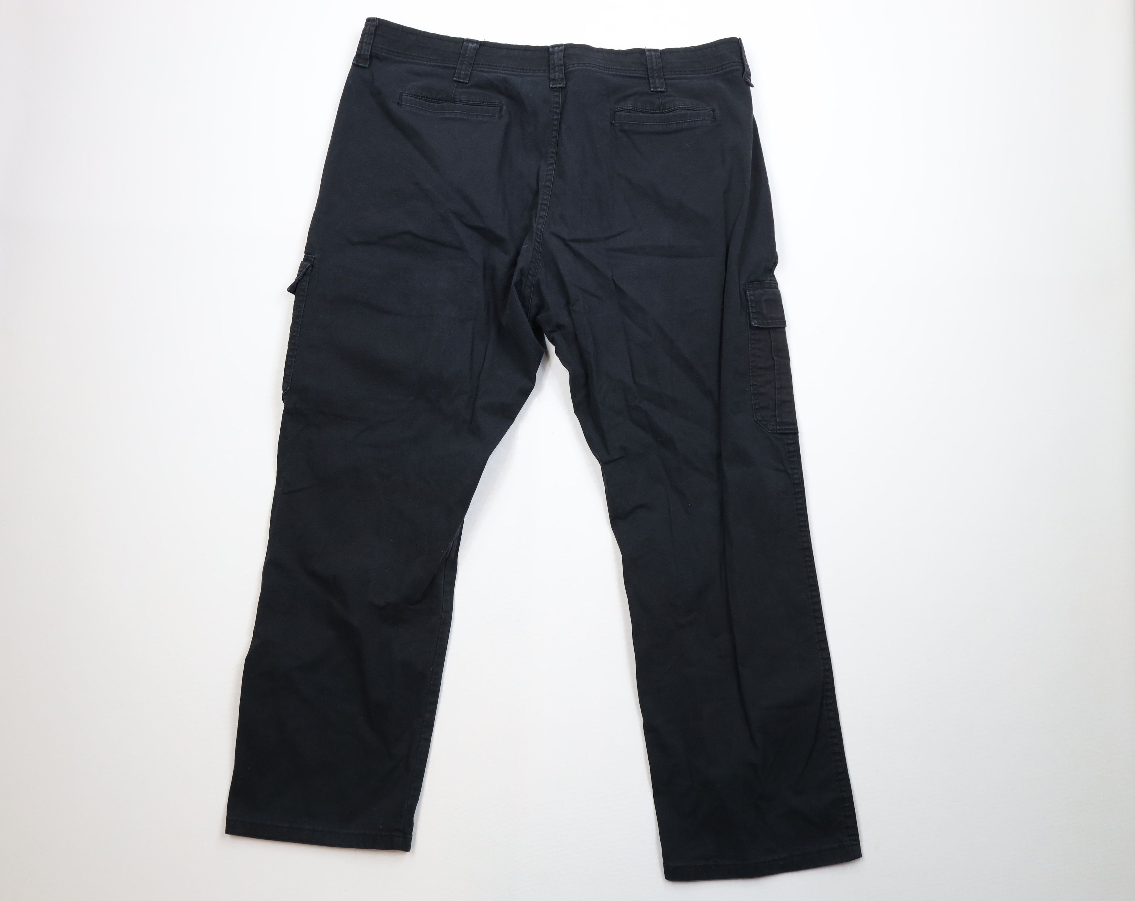 Wrangler Vintage Y2K Wrangler Relaxed Wide Leg Cargo Pants Black Size US 40 / EU 56 - 9 Thumbnail