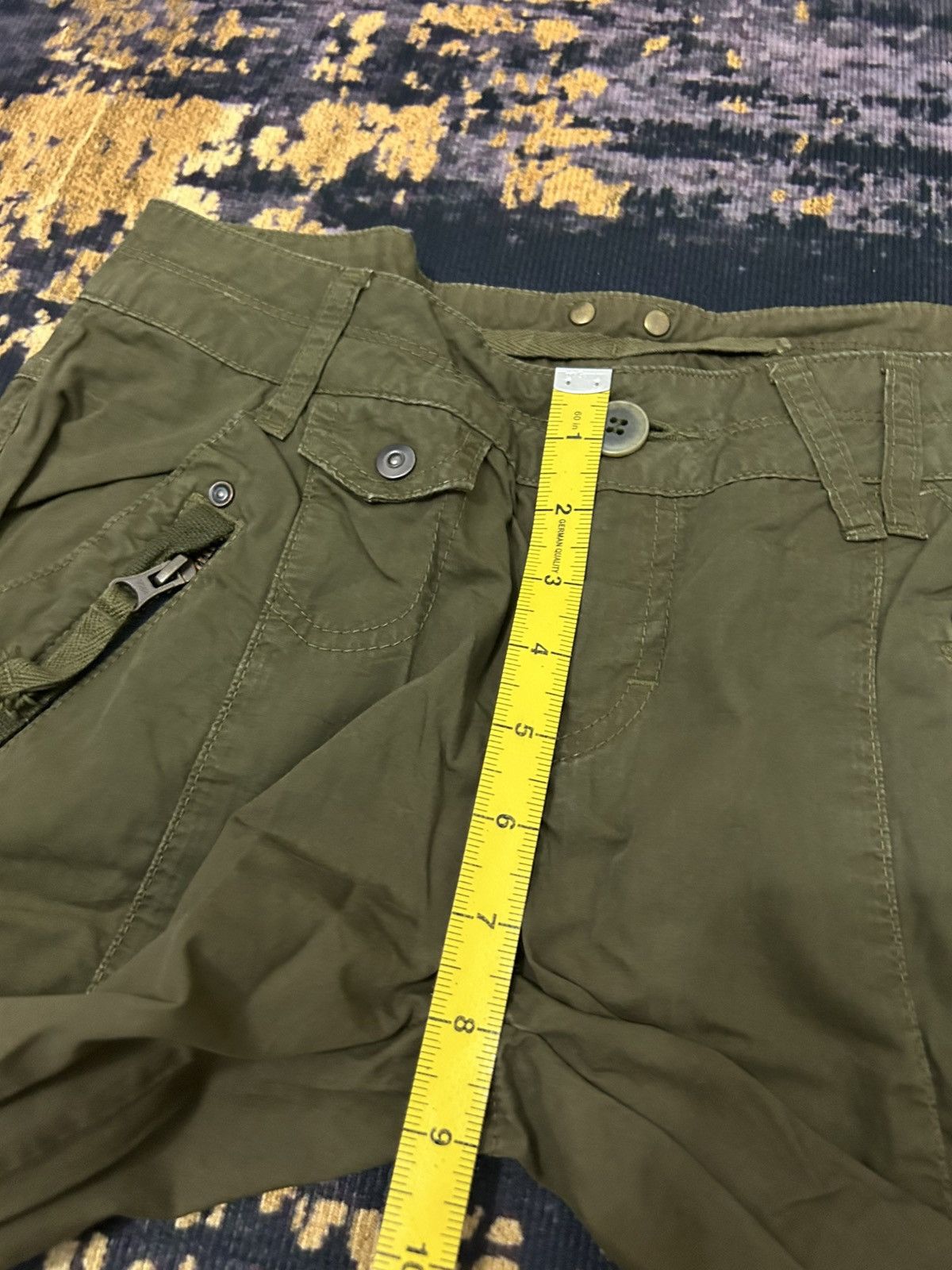 Japanese Brand Sweet Camel Cargo 3D Pocket Pants Size US 29 - 16 Thumbnail