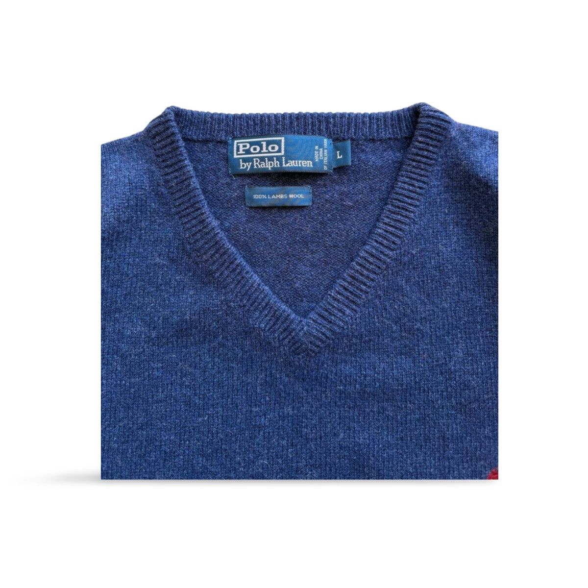 Polo Ralph Lauren Vintage Ralph Lauren Lambs Wool Knit Sweater Size US L / EU 52-54 / 3 - 4 Thumbnail