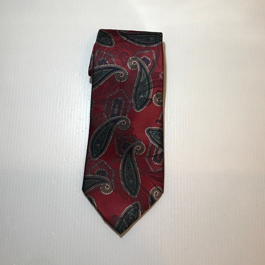 Other Executive Collection Paisley Classic Wide Men Necktie Size ONE SIZE - 1 Thumbnail