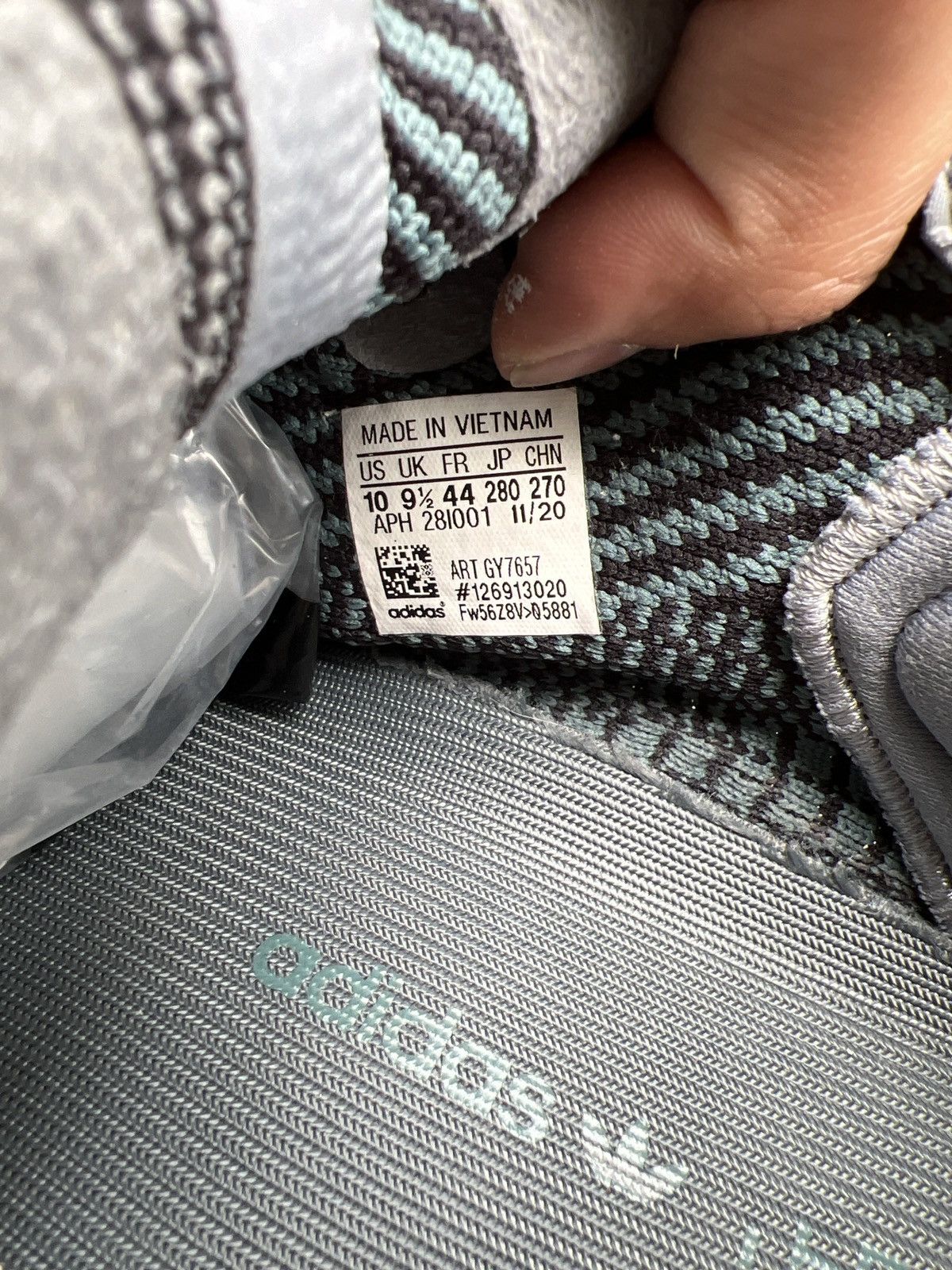 Yeezy adidas Yeezy Boost 350 V2 'Ash Blue' GY7657 Size US 10 / EU 43 - 7 Thumbnail
