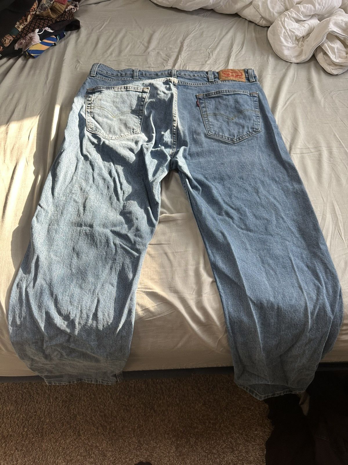 Levi's Blue Denim Levi’s 505 Jeans Size US 38 / EU 54 - 2 Thumbnail