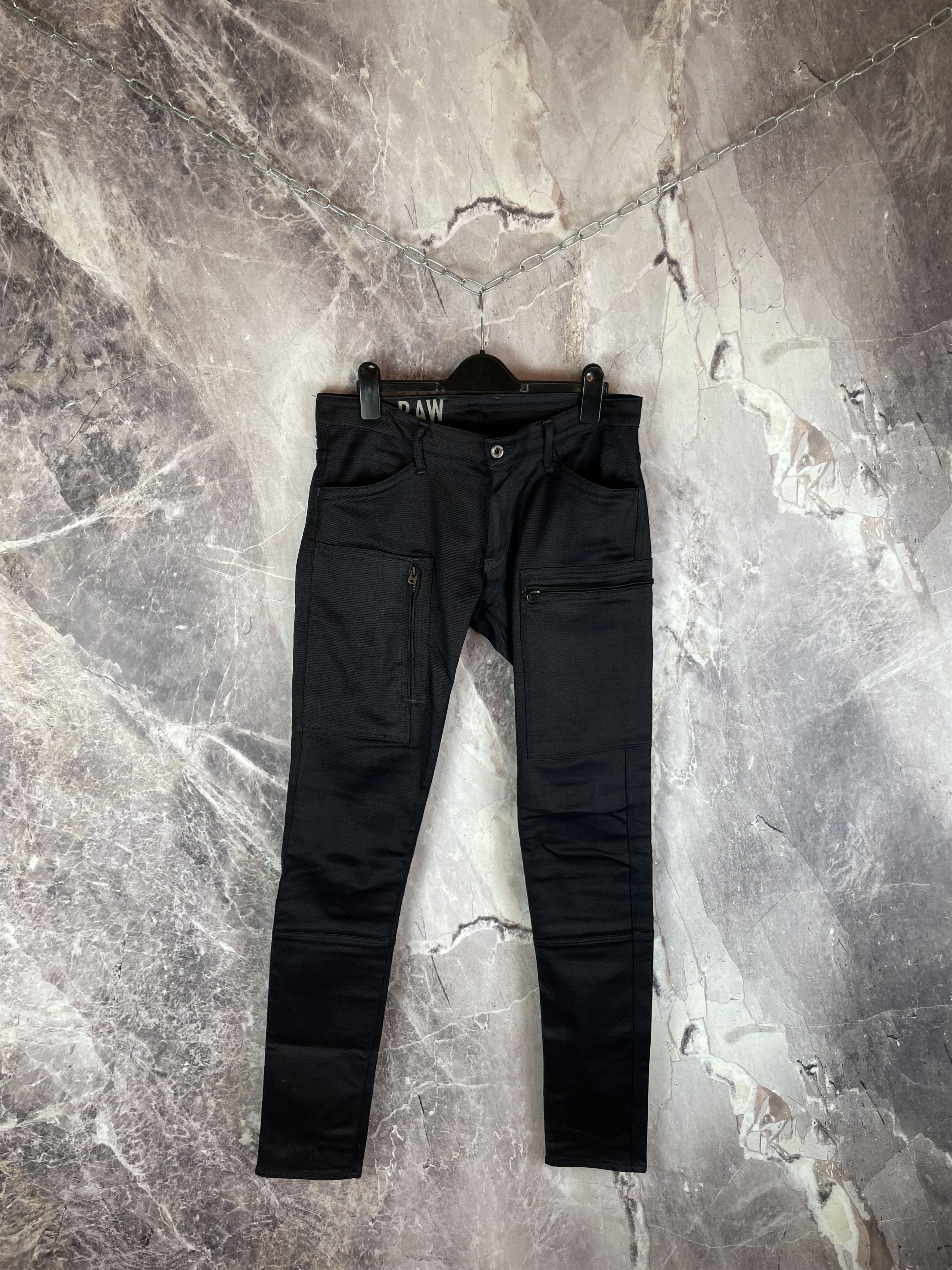G-Star G Star Raw Longueur Largo Lunghezza denim jeans Size US 33 - 1 Thumbnail