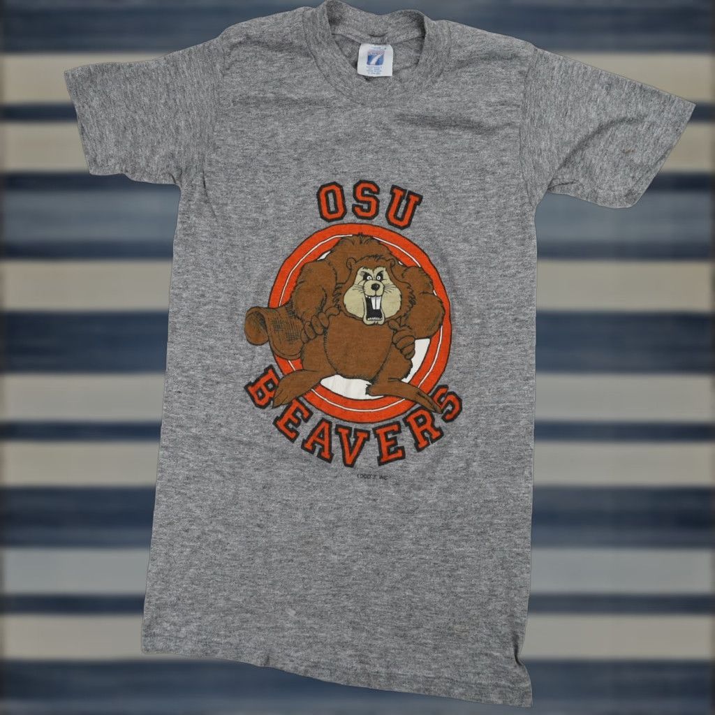 Logo 7 VINTAGE Logo 7 OSU Oregon State Beavers Mens Small Graphic T Shirt Gray Shirt Mens Small Gray Logo 7 OSU Beavers Vintage 9/10 Mens Shirts Size US S / EU 44-46 / 1 - 1 Thumbnail
