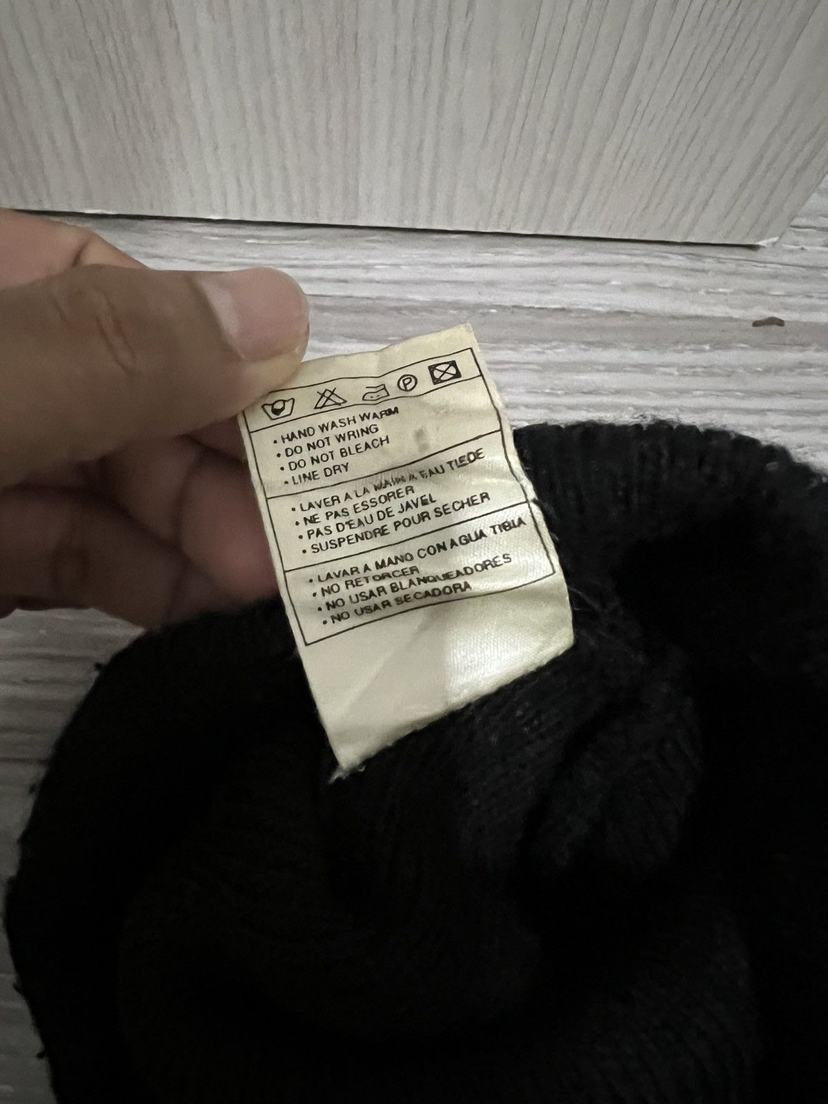 Nike Vintage Nike Swoosh Beanie Hat Size ONE SIZE - 7 Thumbnail