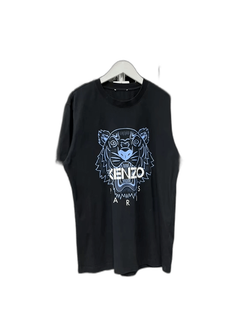 Kenzo Kenzo Short Sleeve Black T-Shirt with Tiger-yf Size US M / EU 48-50 / 2 - 1 Thumbnail