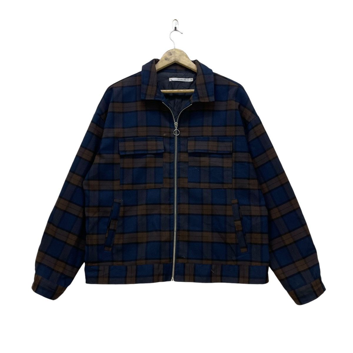 Issey Miyake × Japanese Brand Japanese Brand Marine Bel Wood Jacket Size US M / EU 48-50 / 2 - 1 Thumbnail