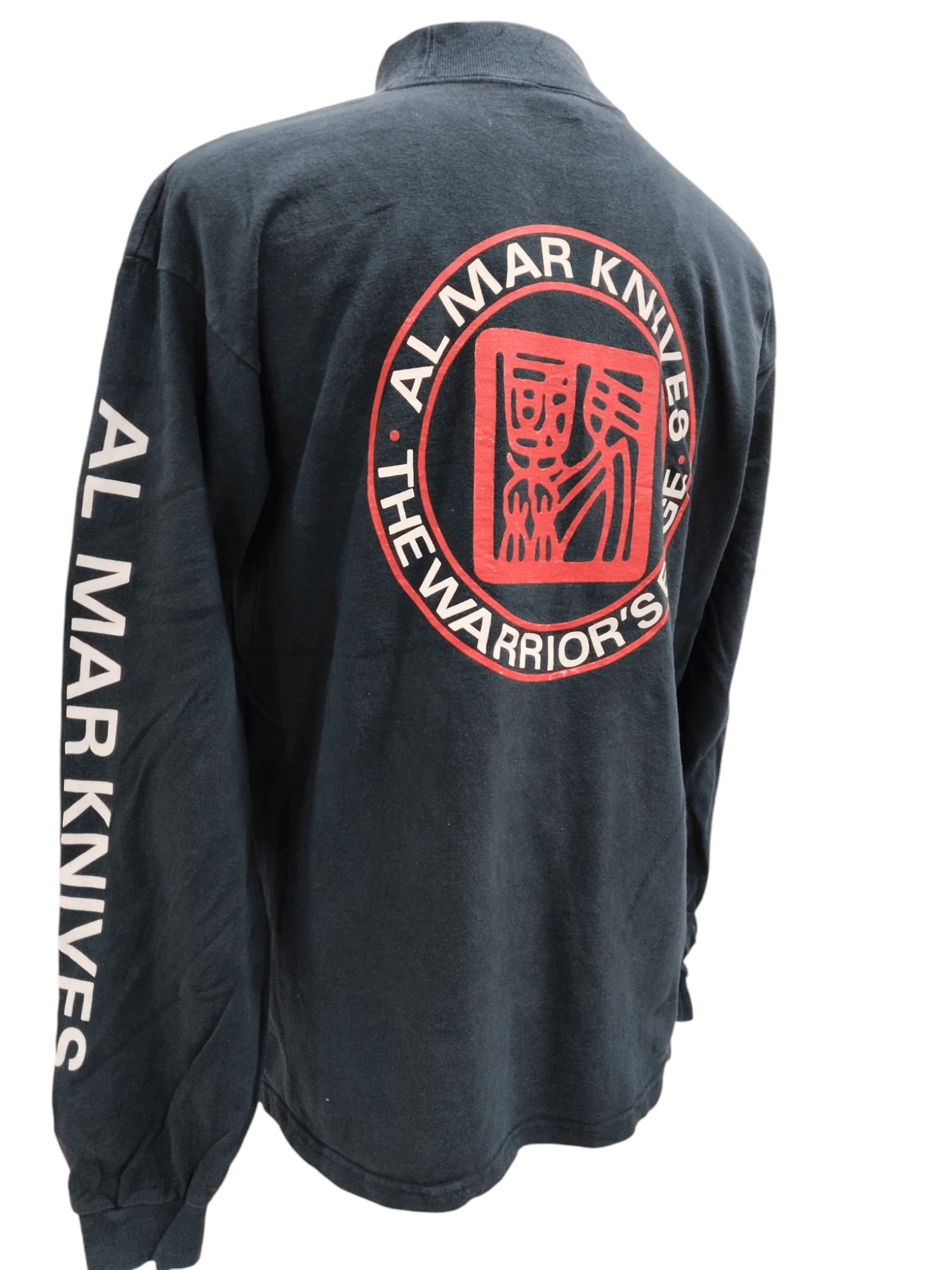Anvil × Vintage Vintage Y2K The Warrior's Edge Almar knives Sweatshirt Size US L / EU 52-54 / 3 - 4 Thumbnail