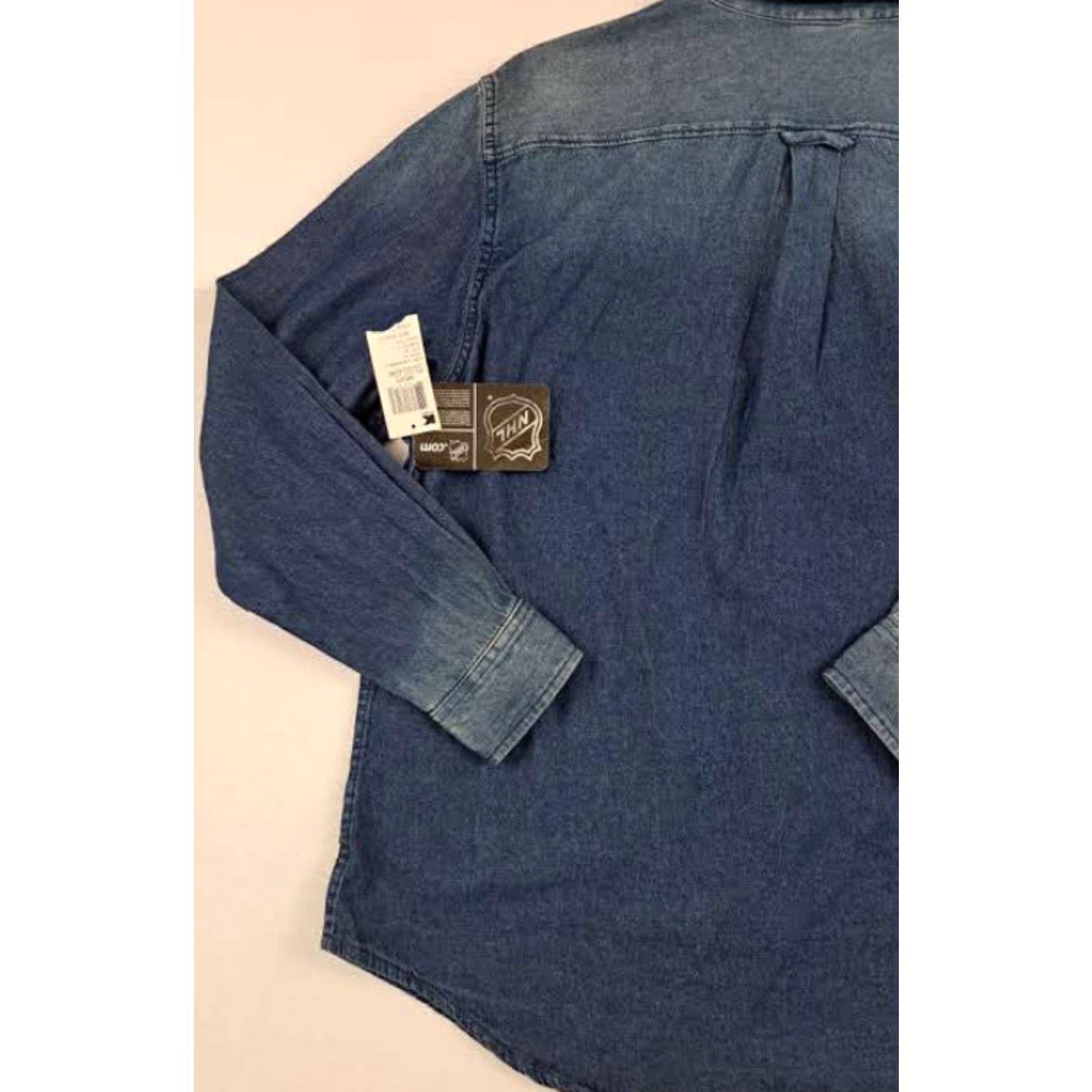 NHL NHL Shirt Detroit Red Wings Blue Long Sleeve T-Shirt L Men Sports Large Blue Color NWT Size US L / EU 52-54 / 3 - 6 Thumbnail