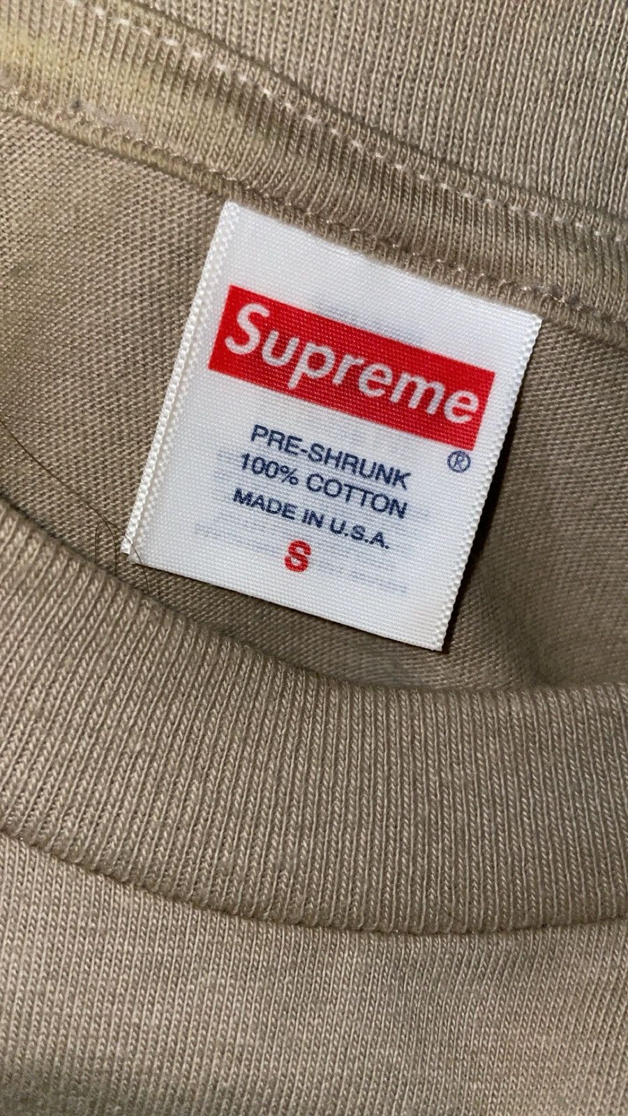 Supreme Supreme Sticker Tee Size US S / EU 44-46 / 1 - 3 Thumbnail