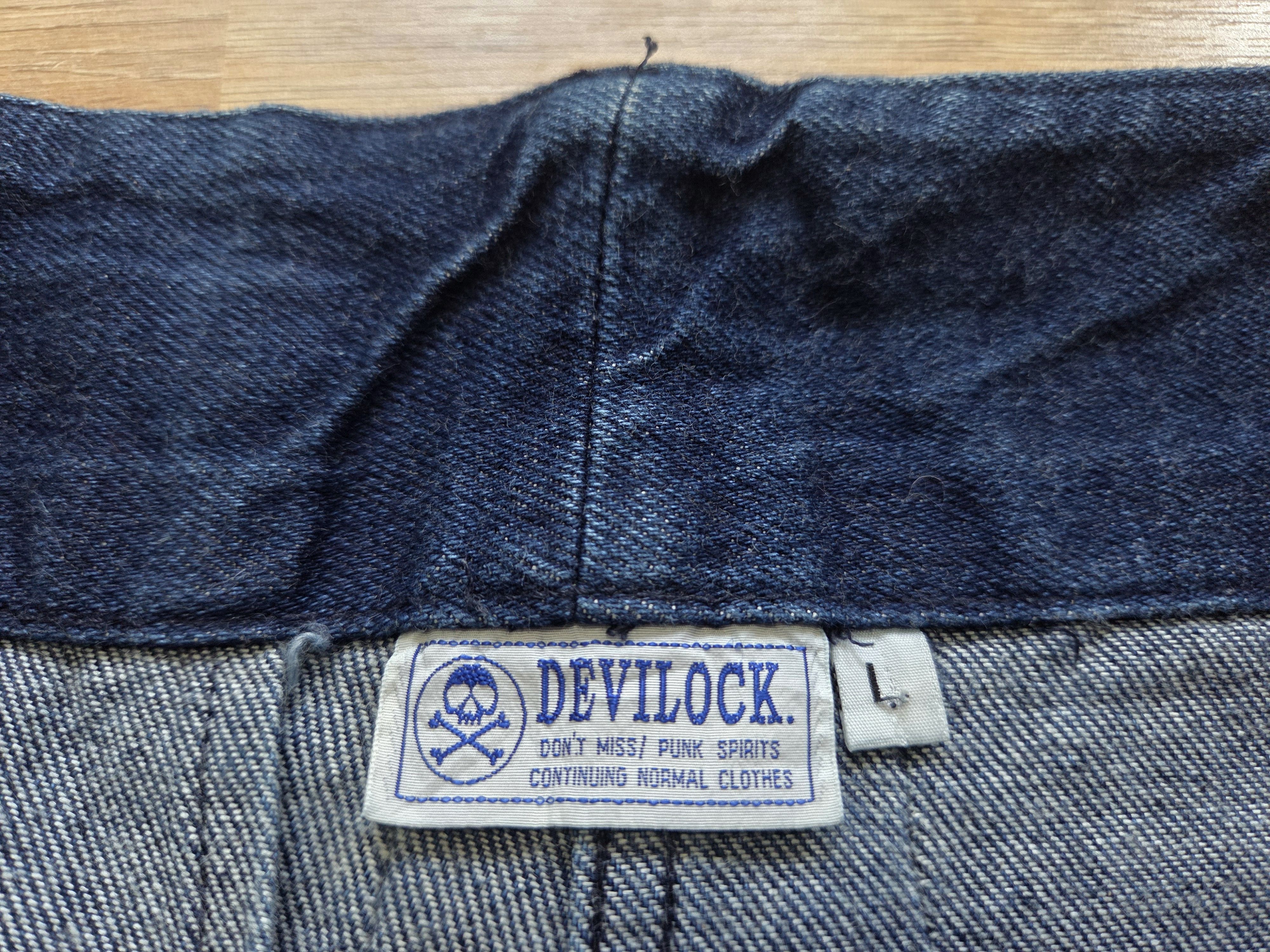 Japanese Brand Vintage Devilock Japan Cargo Utility Rider Punk Pants Jeans Size US 34 / EU 50 - 5 Thumbnail